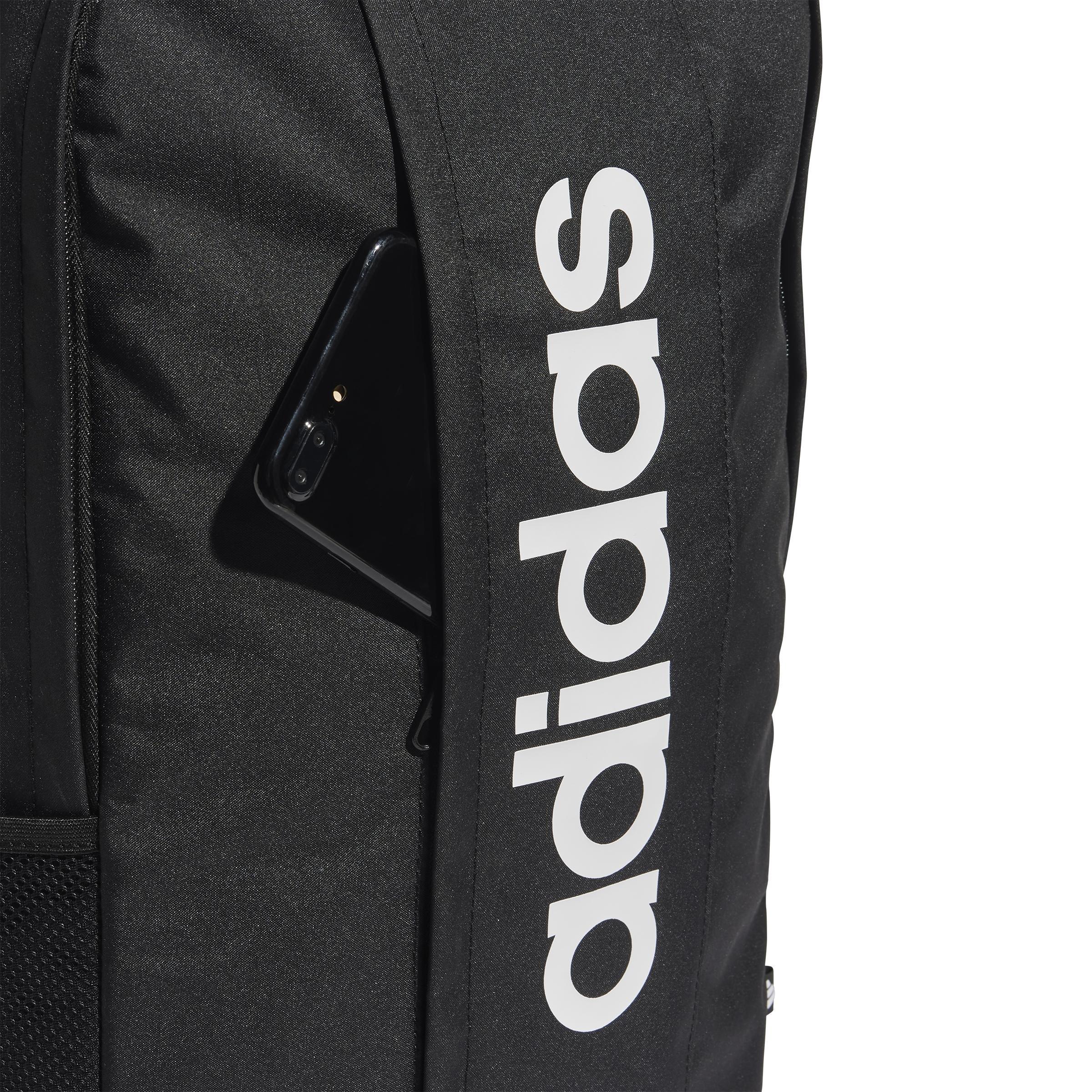 Unisex Linear Backpack, Black, A701_ONE, large image number 4
