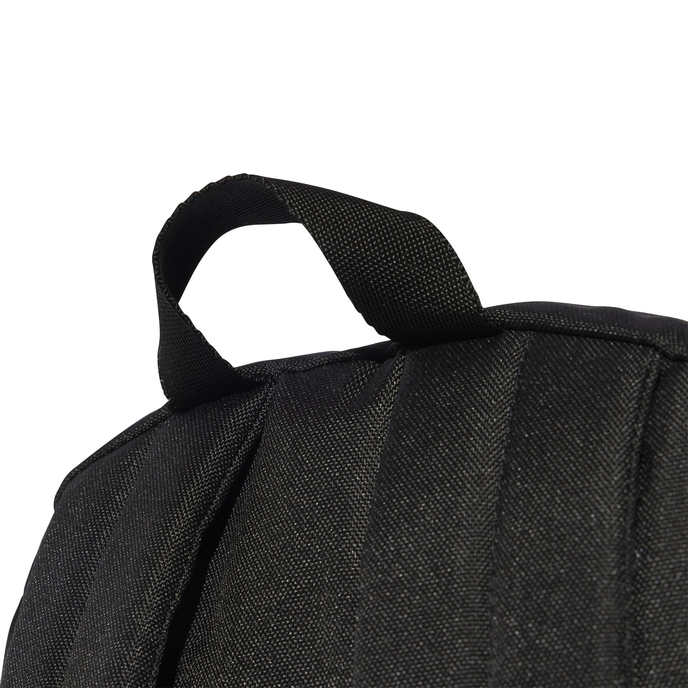 Unisex Classic Back-to-School Stripes Backpack, Black, A701_ONE, large image number 4