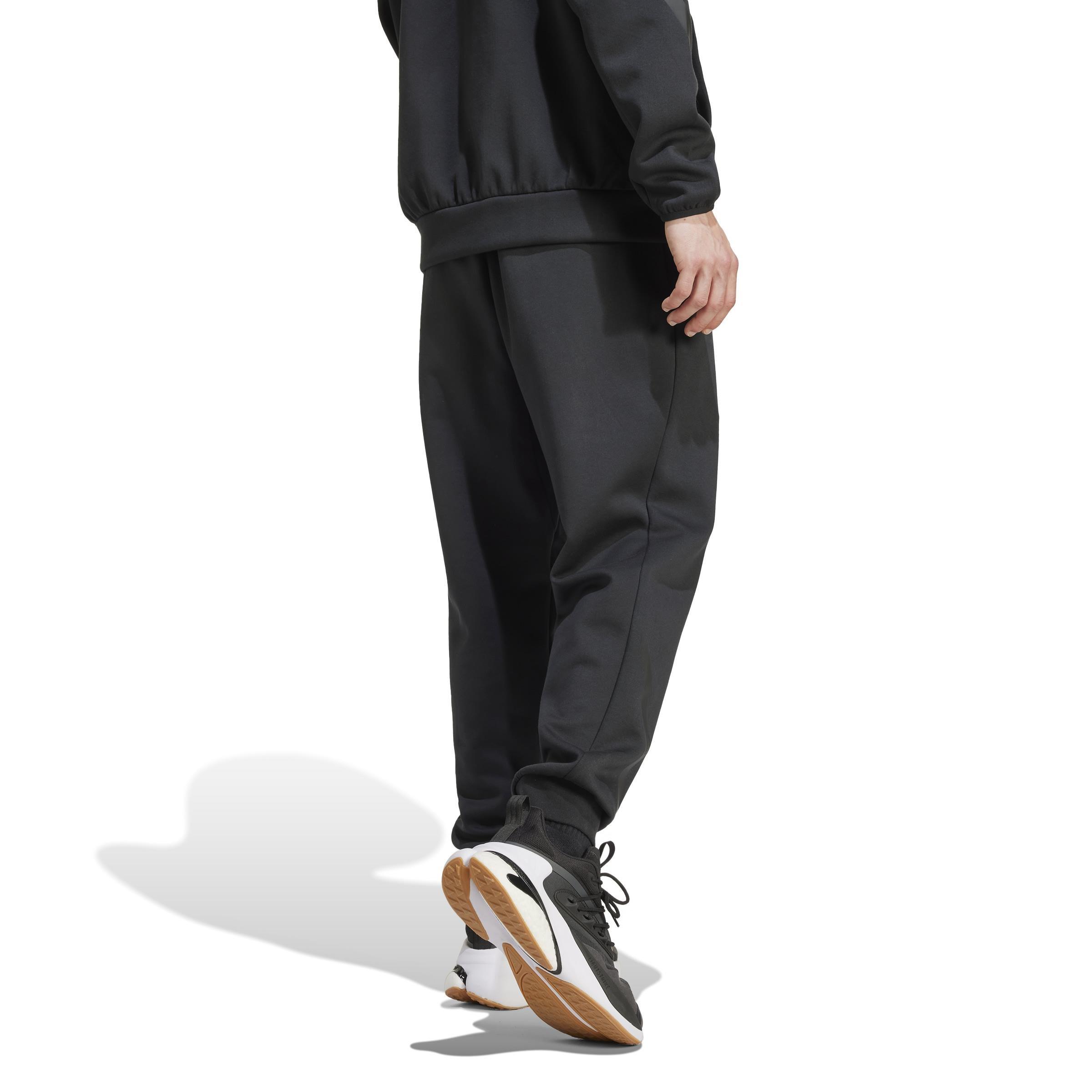 Z.N.E. Tracksuit Bottoms, Black, A701_ONE, large image number 2