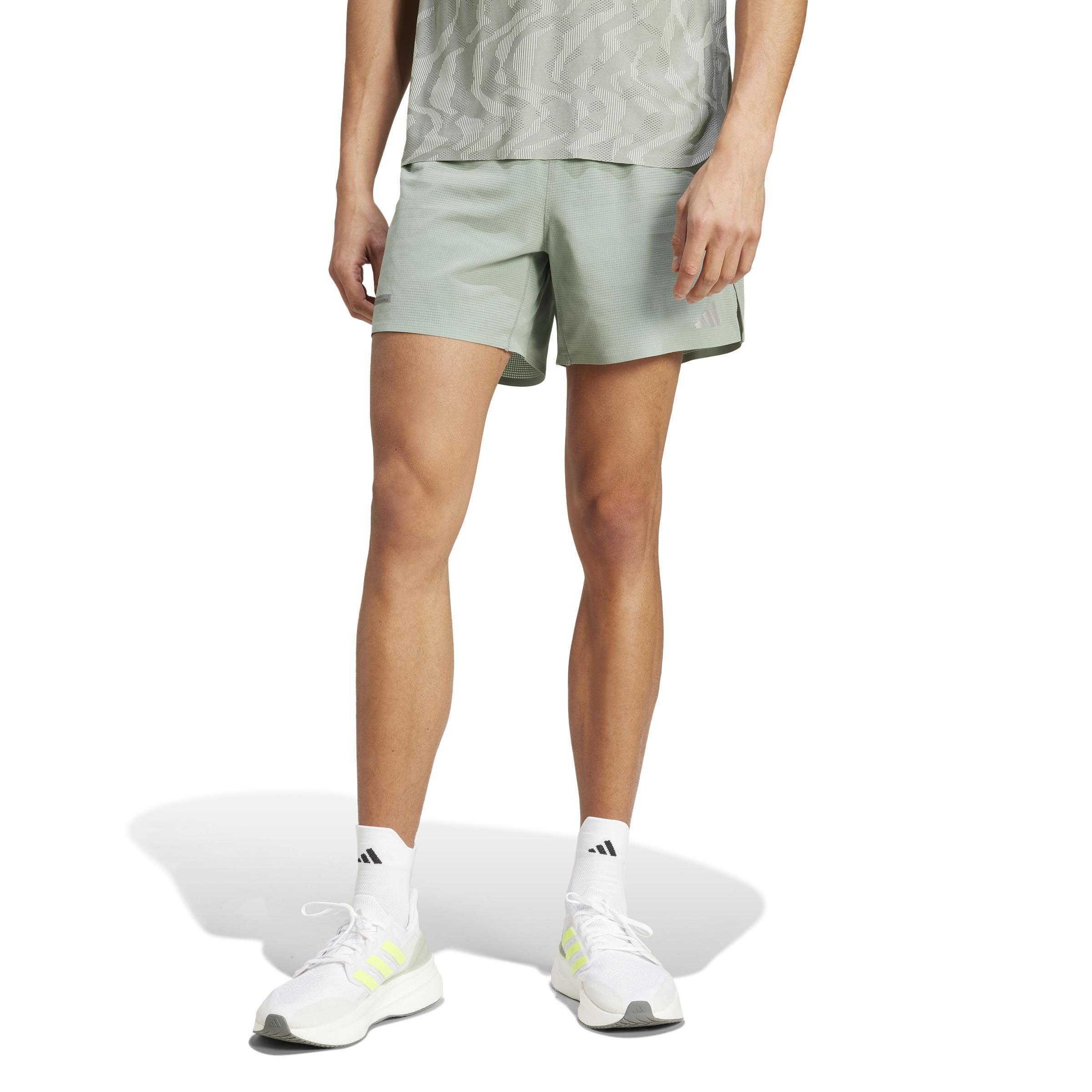 Ultimate HEAT.RDY Running Shorts, Green, , large image number 4