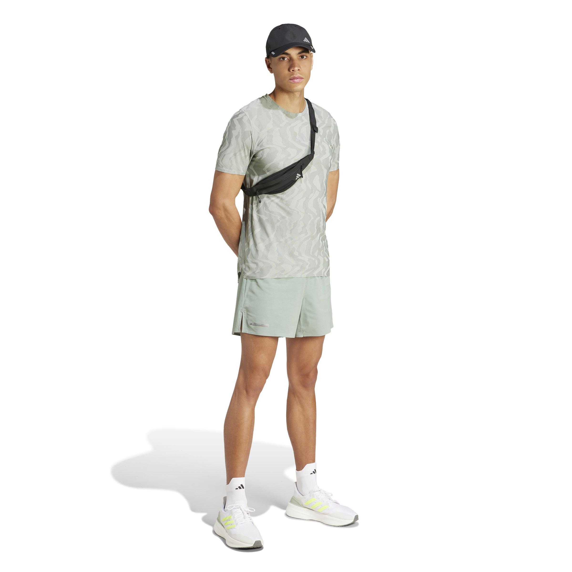 Ultimate HEAT.RDY Running Shorts, Green, , large image number 5