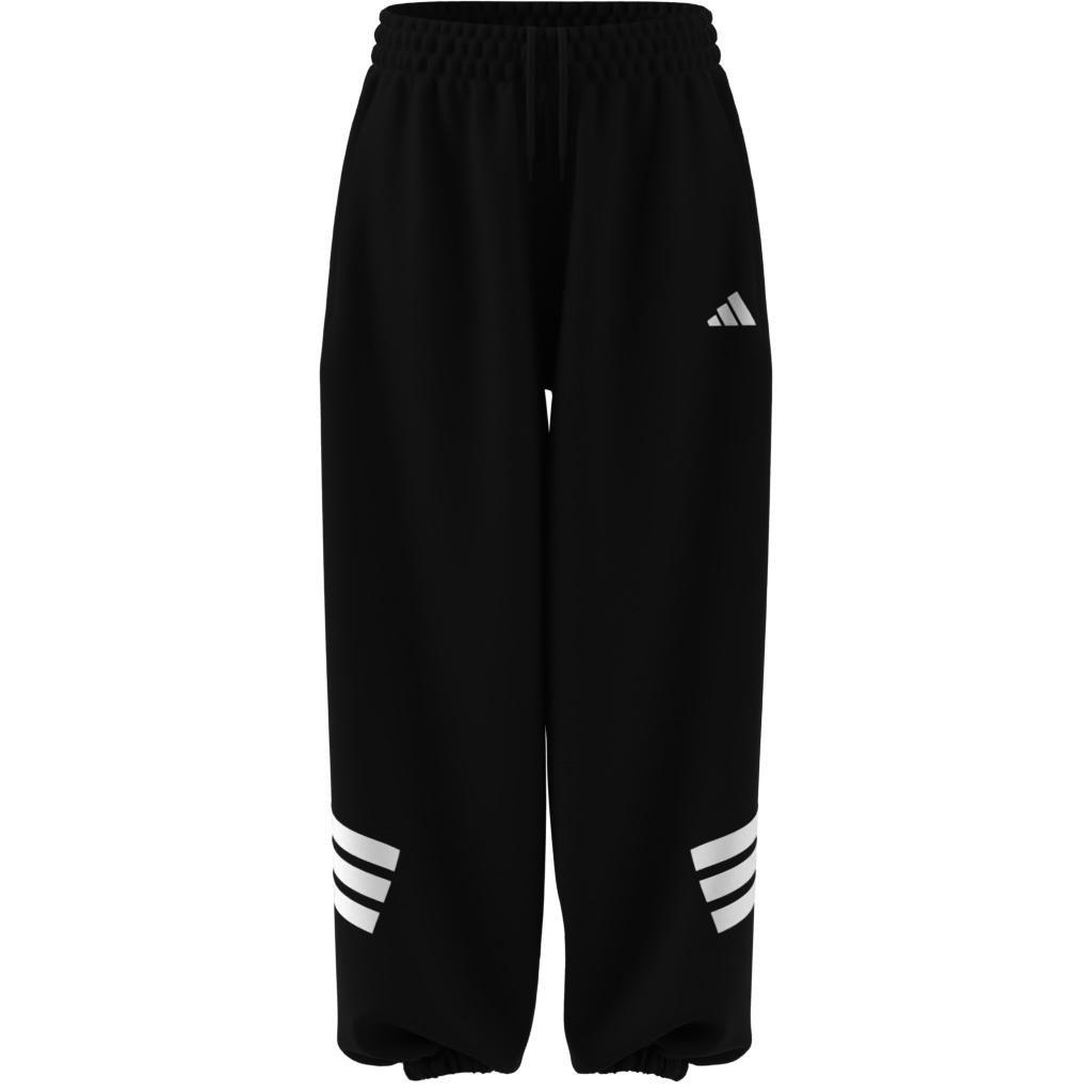 Future Icons 3-Stripes Parachute Pants, Black, A701_ONE, large image number 5