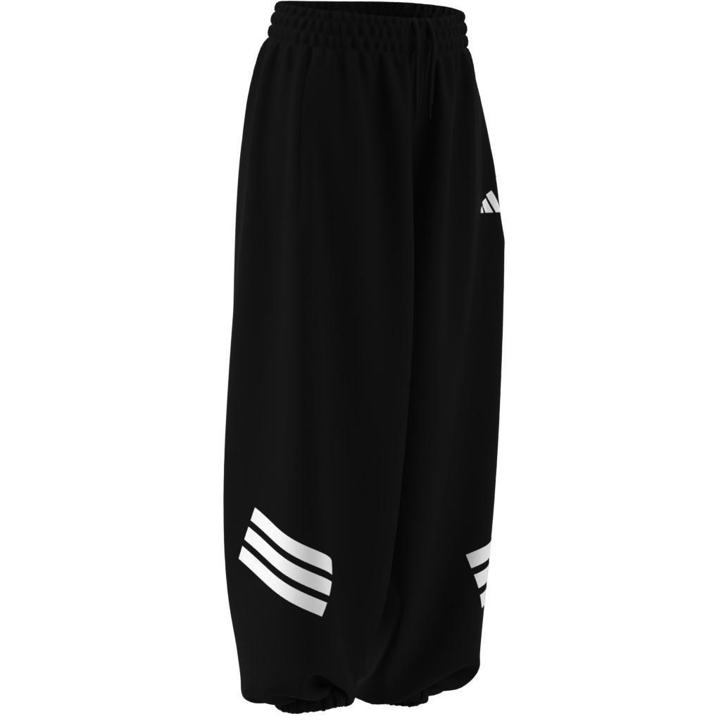 Future Icons 3-Stripes Parachute Pants, Black, A701_ONE, large image number 8