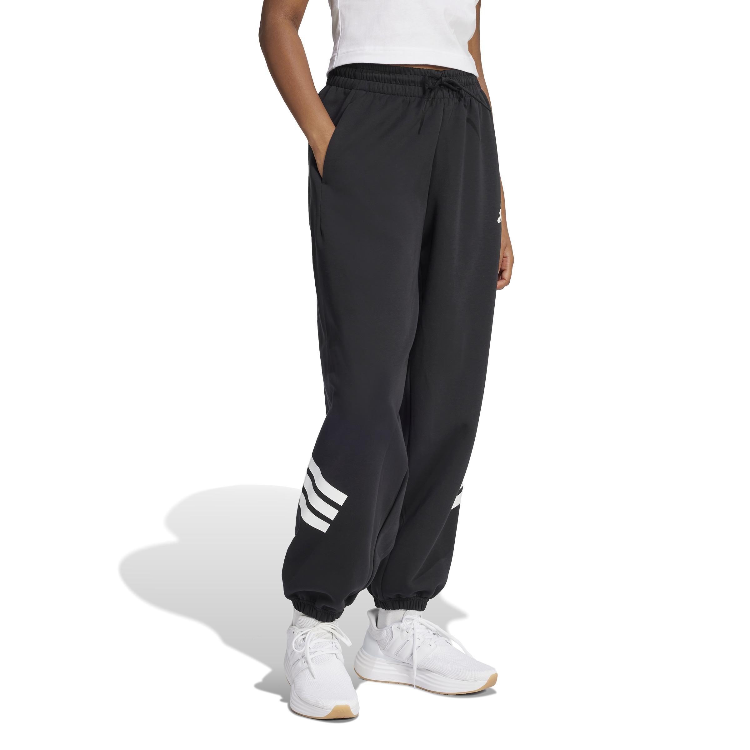 Future Icons 3-Stripes Parachute Pants, Black, , large image number 10