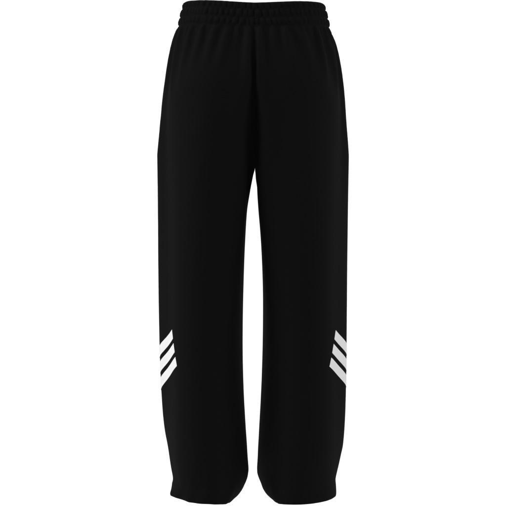 Future Icons 3-Stripes Open-Hem Tracksuit Bottoms, Black, A701_ONE, large image number 8