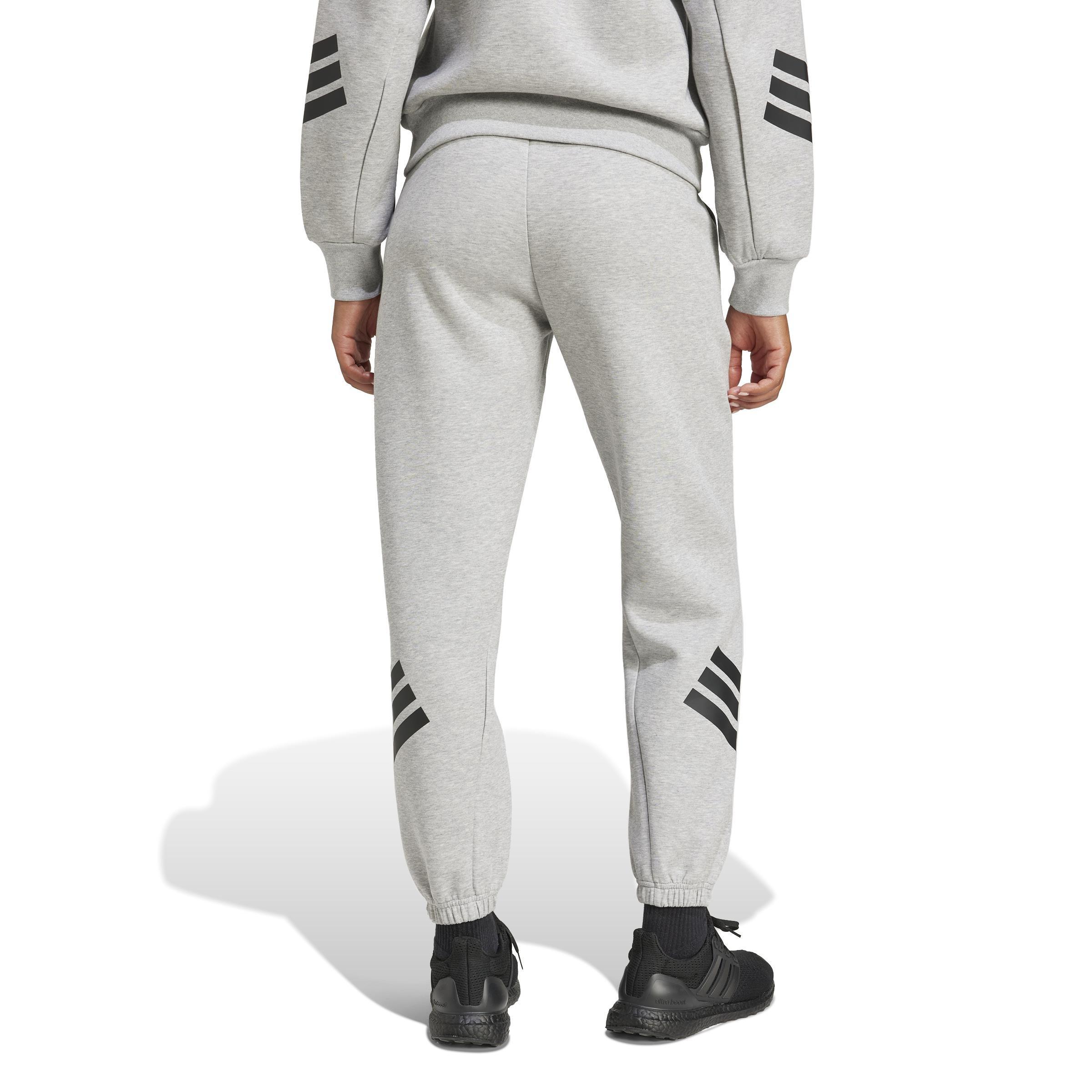 Future Icons 3-Stripes Tracksuit Bottoms, Grey, , large image number 2