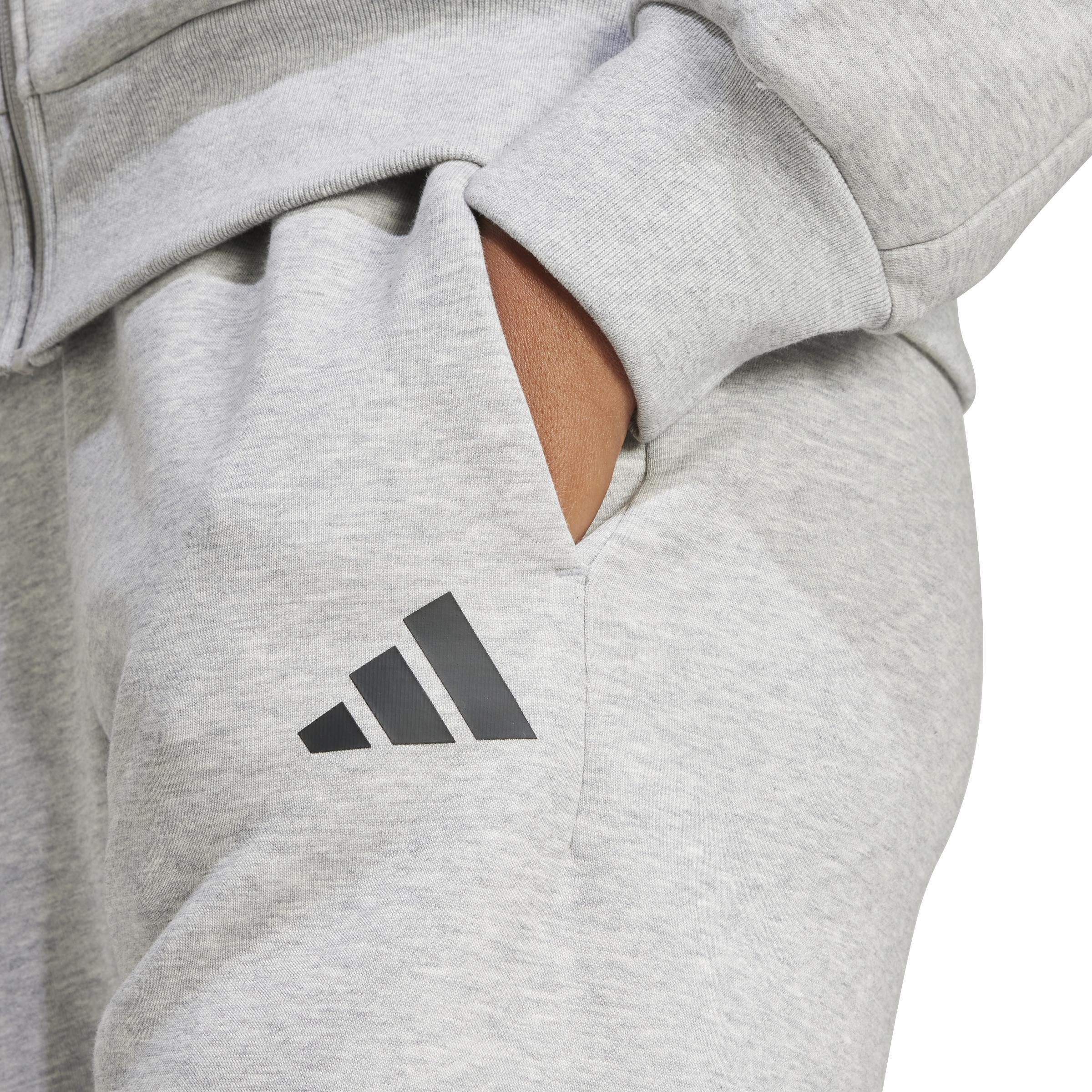 Future Icons 3-Stripes Tracksuit Bottoms, Grey, , large image number 4