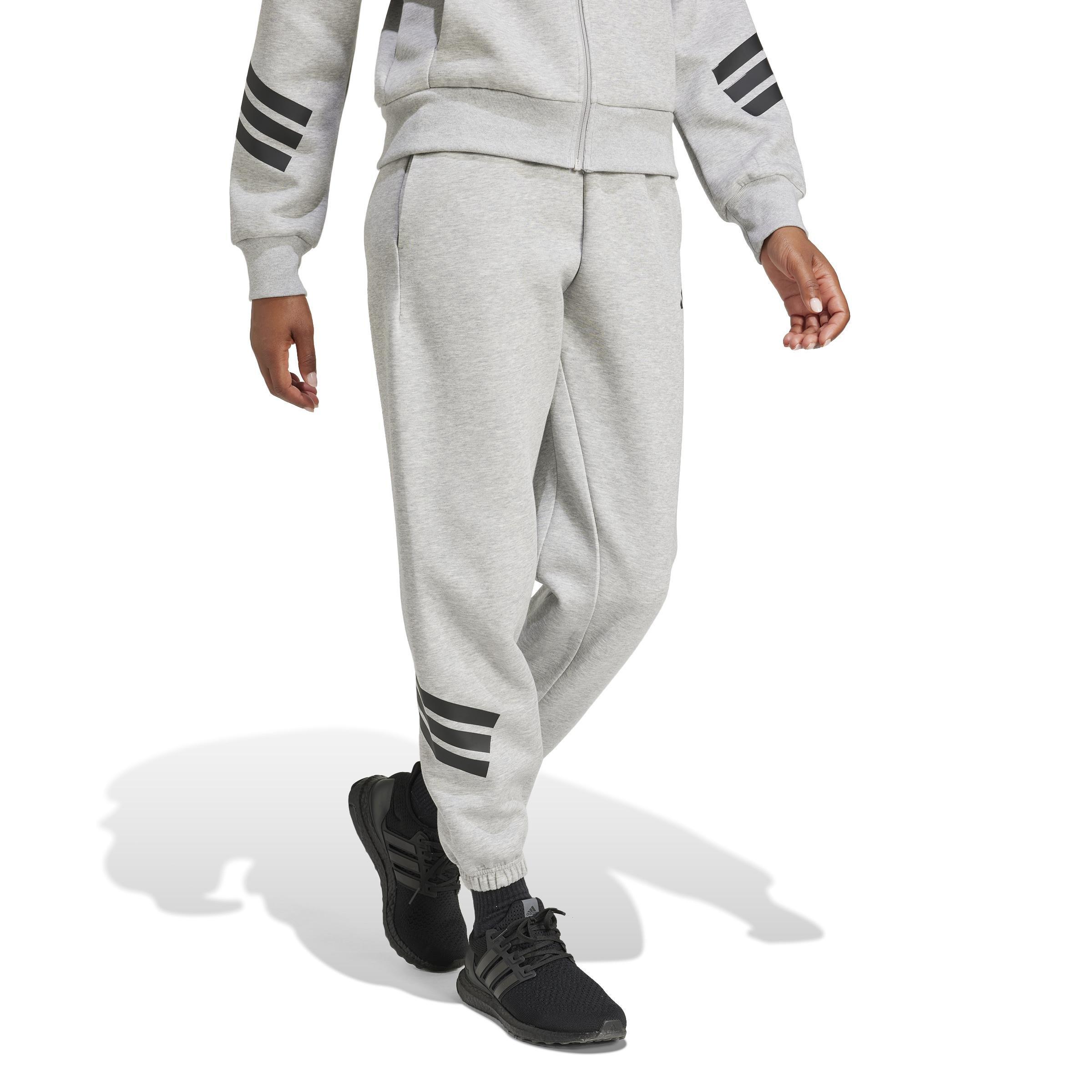 Future Icons 3-Stripes Tracksuit Bottoms, Grey, , large image number 6