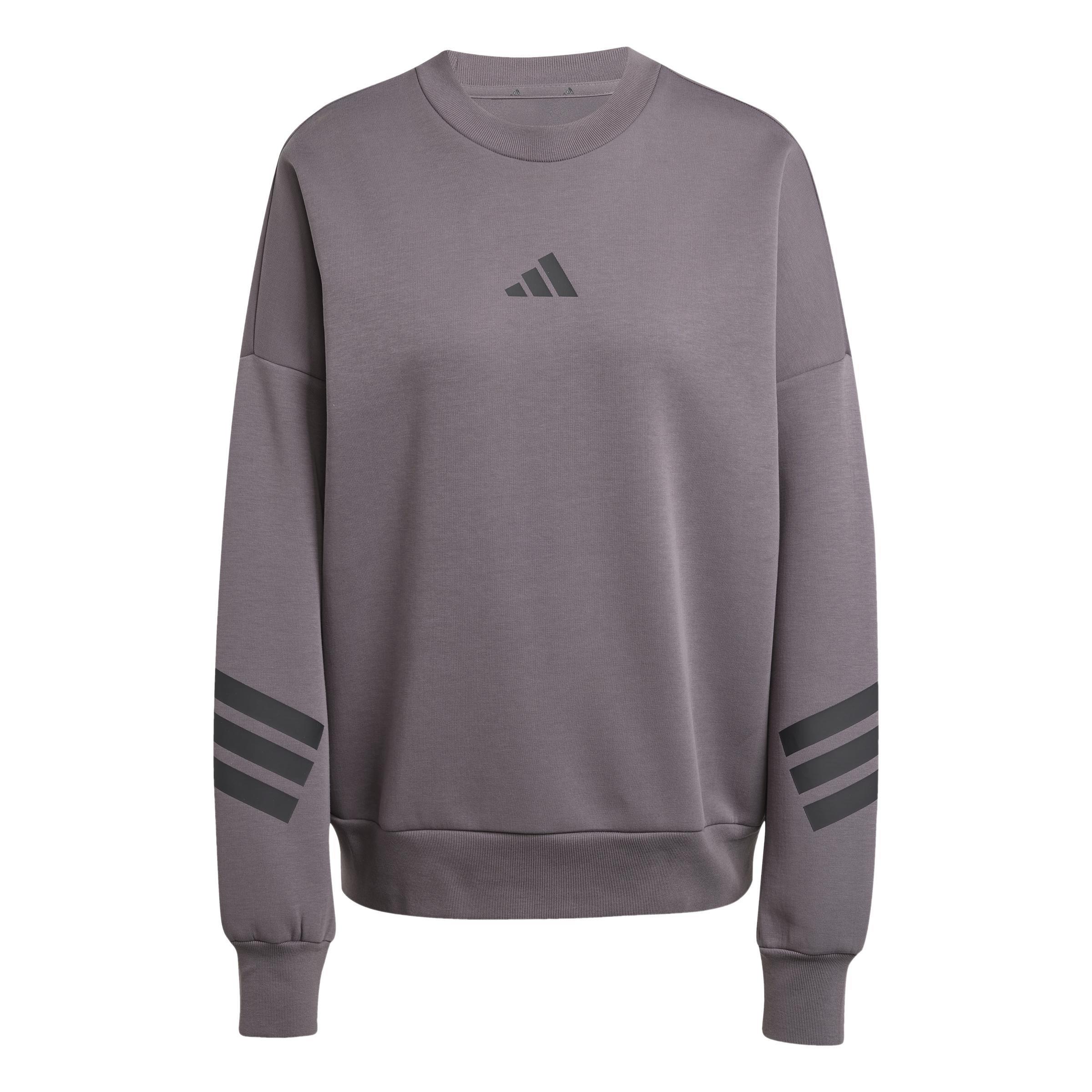 Future Icons 3-Stripes Sweatshirt, Grey, A701_ONE, large image number 0