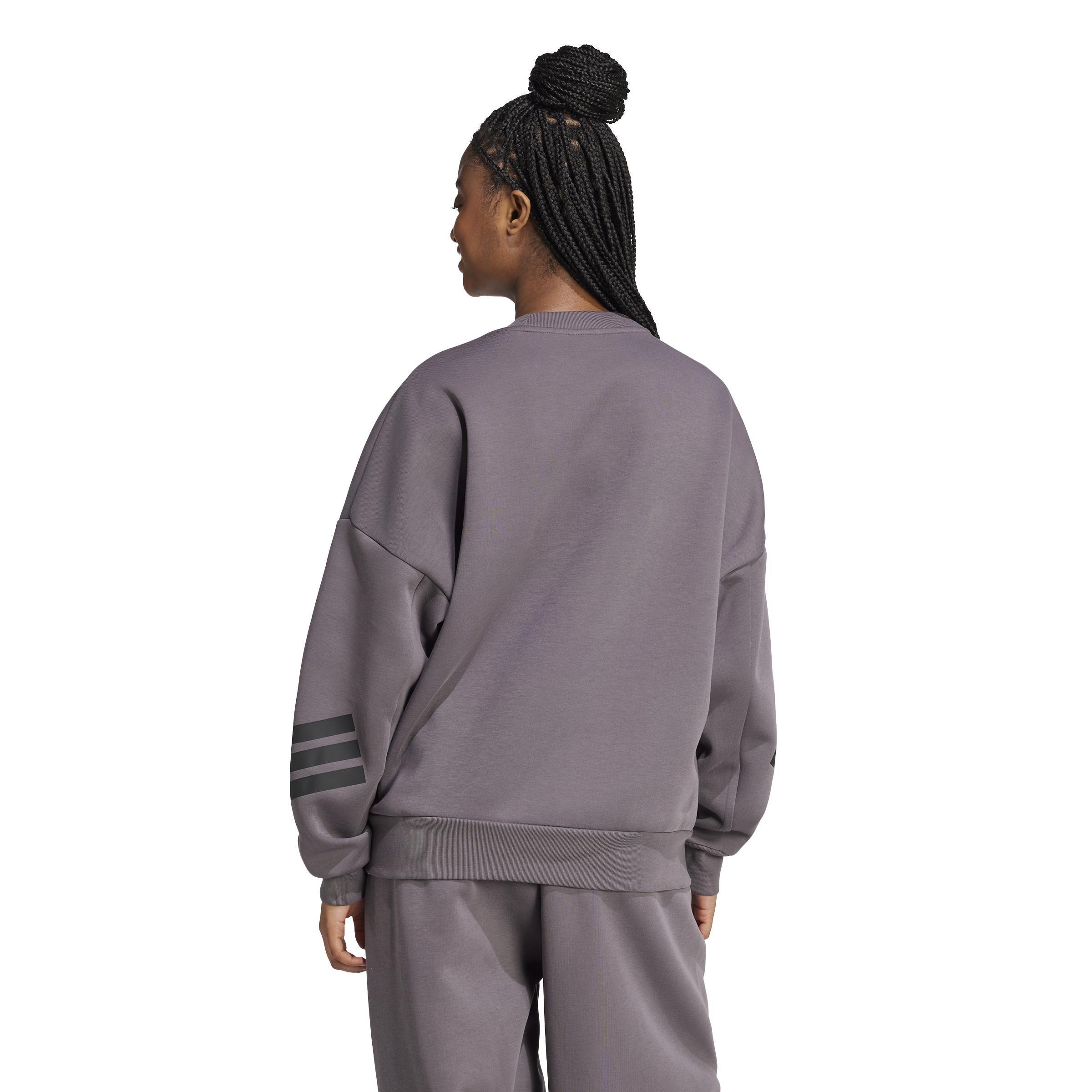 Future Icons 3-Stripes Sweatshirt, Grey, A701_ONE, large image number 1