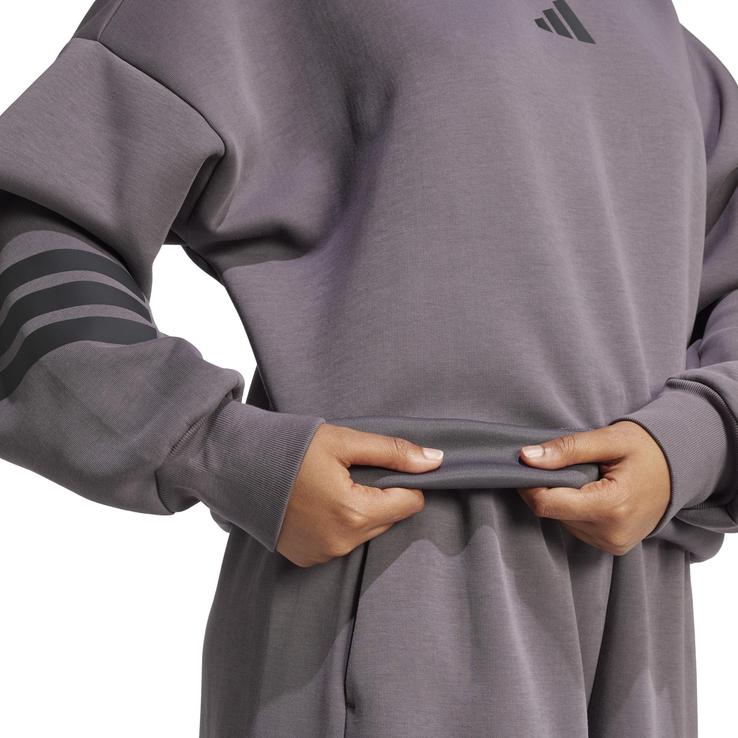 Future Icons 3-Stripes Sweatshirt, Grey, A701_ONE, large image number 2
