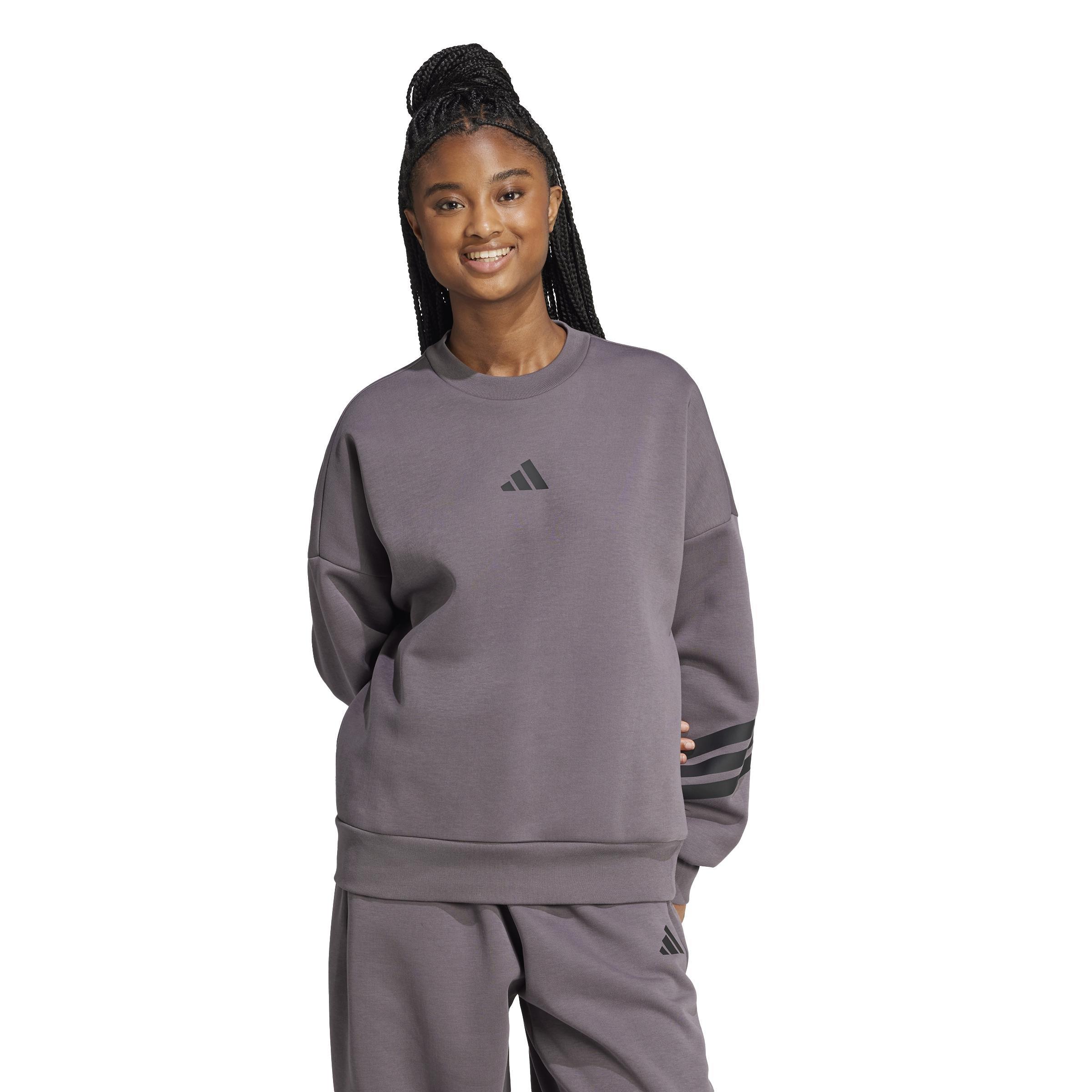 Future Icons 3-Stripes Sweatshirt, Grey, A701_ONE, large image number 4