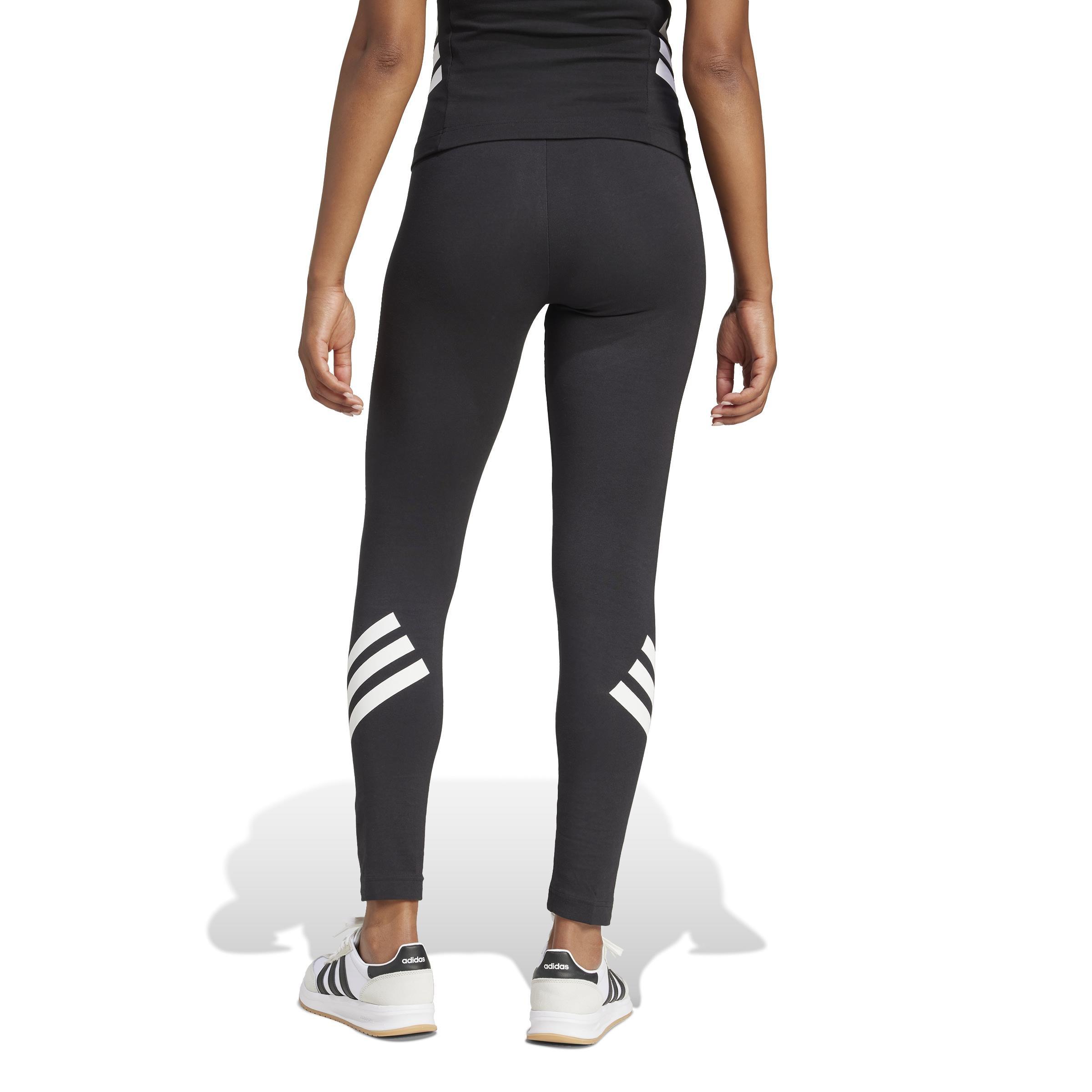 Future Icons 3-Stripes Leggings, Black, , large image number 2