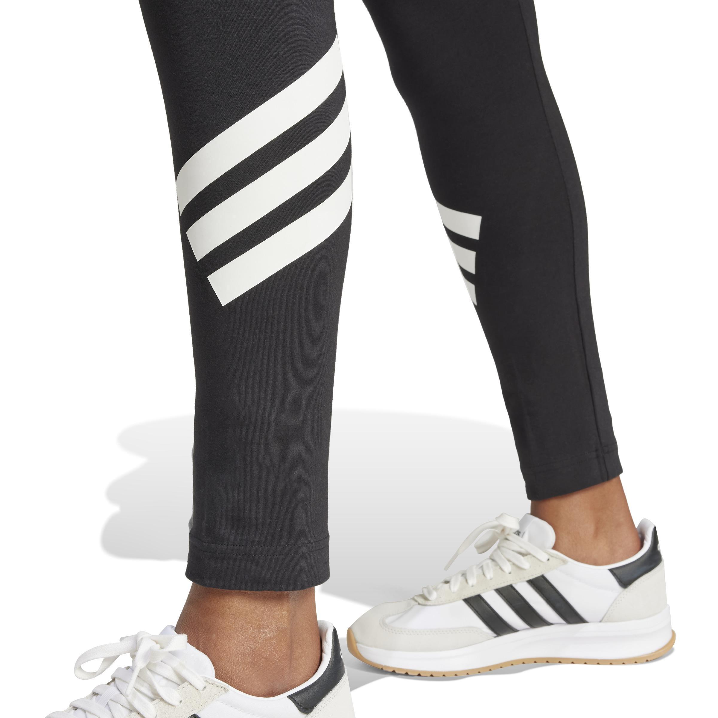 Future Icons 3-Stripes Leggings, Black, A701_ONE, large image number 3