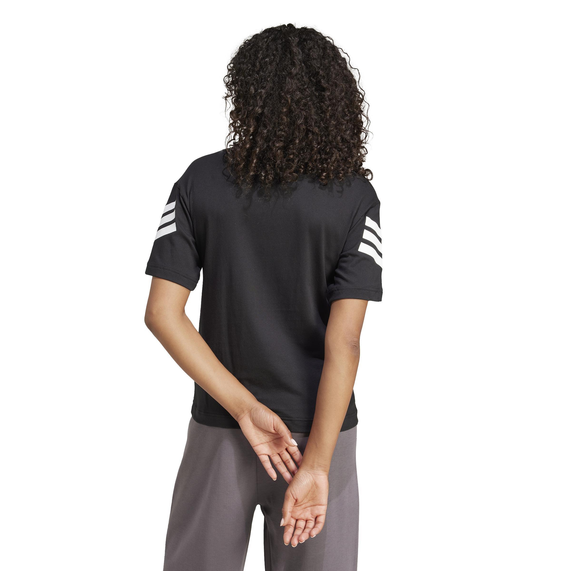 Future Icons 3-Stripes T-Shirt, Black, , large image number 2