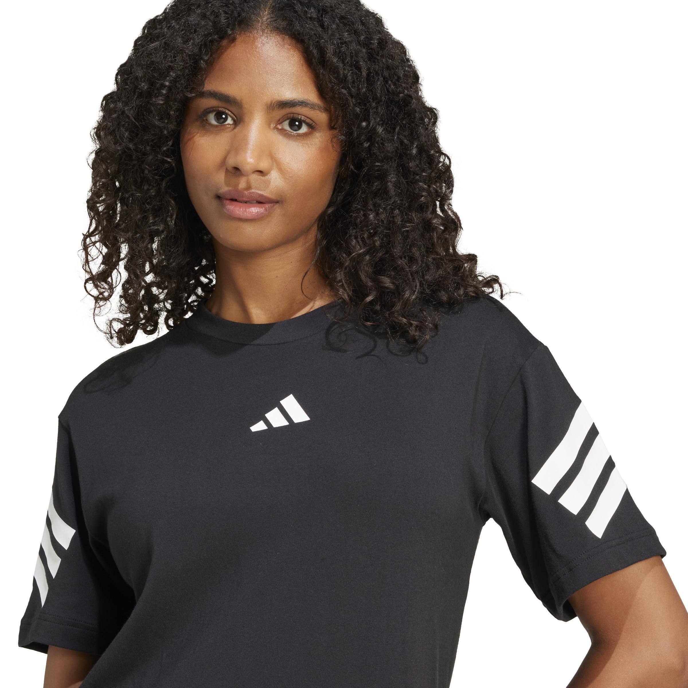 Future Icons 3-Stripes T-Shirt, Black, , large image number 3