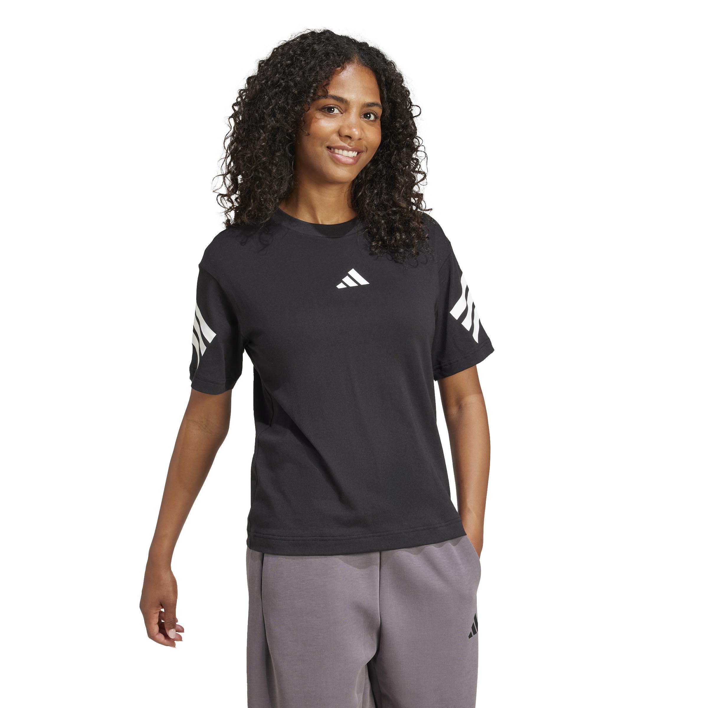 Future Icons 3-Stripes T-Shirt, Black, , large image number 8