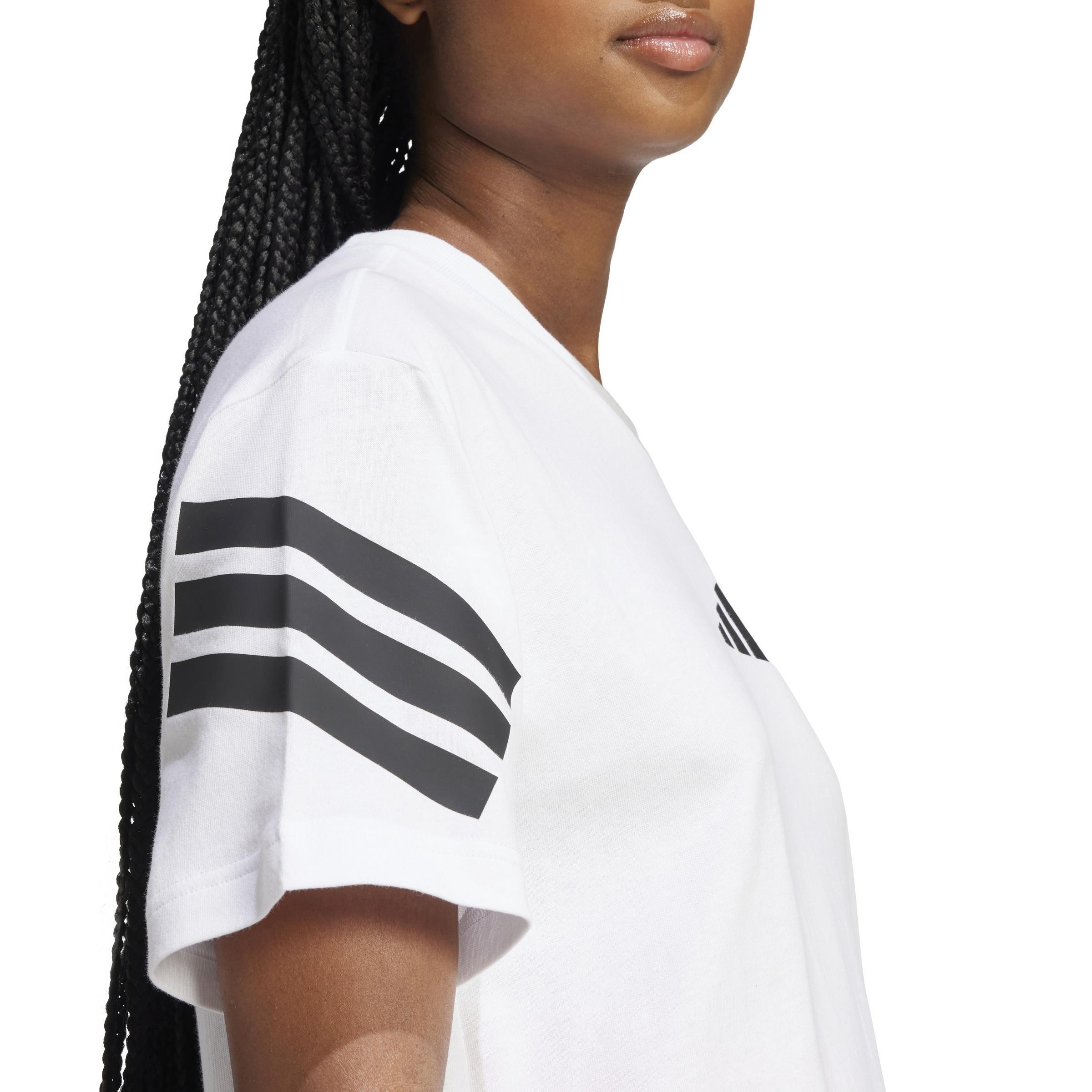 Future Icons 3-Stripes T-Shirt, White, , large image number 2