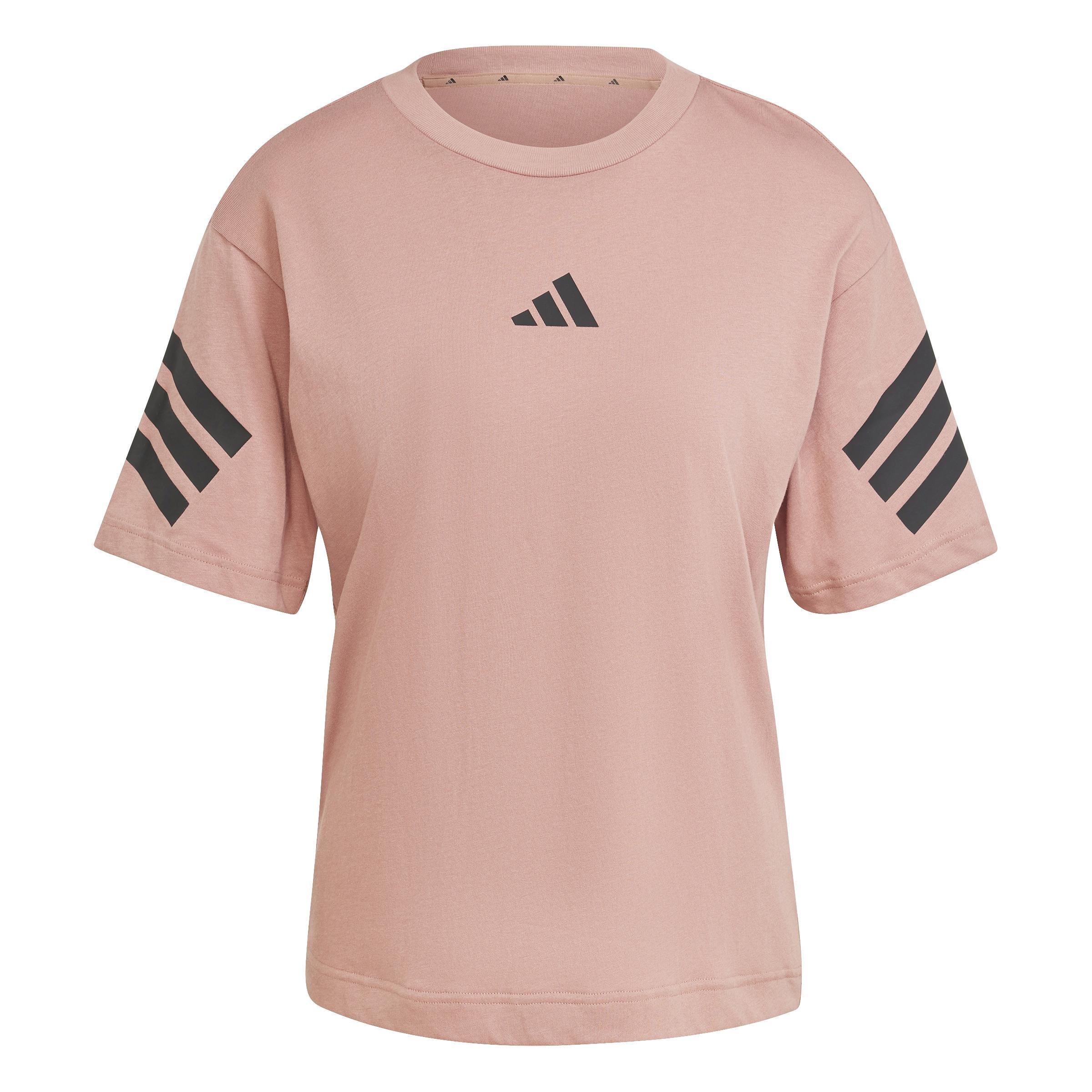 Future Icons 3-Stripes T-Shirt, Red, A701_ONE, large image number 1