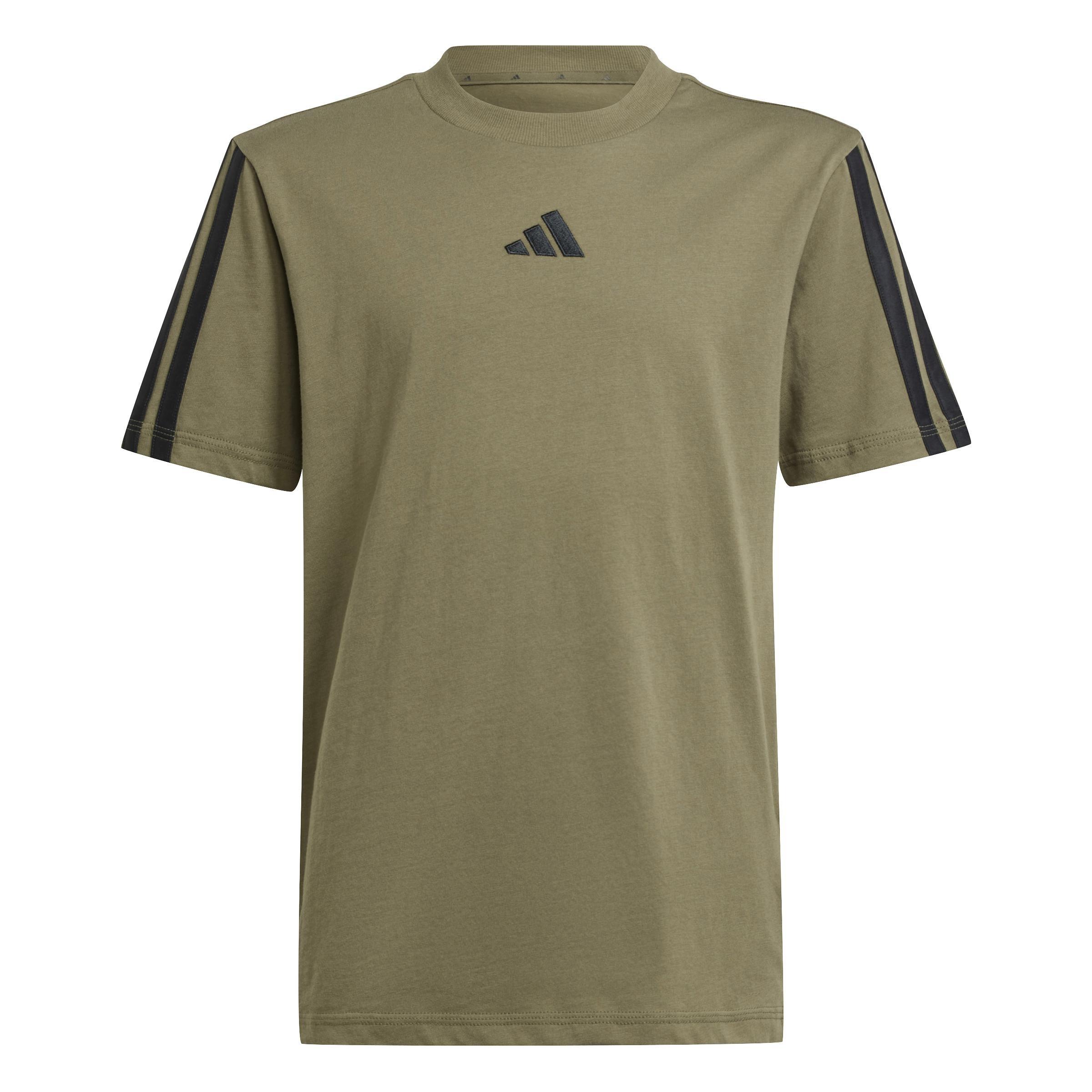 Unisex Kids Essentials Tee, Green, A701_ONE, large image number 1