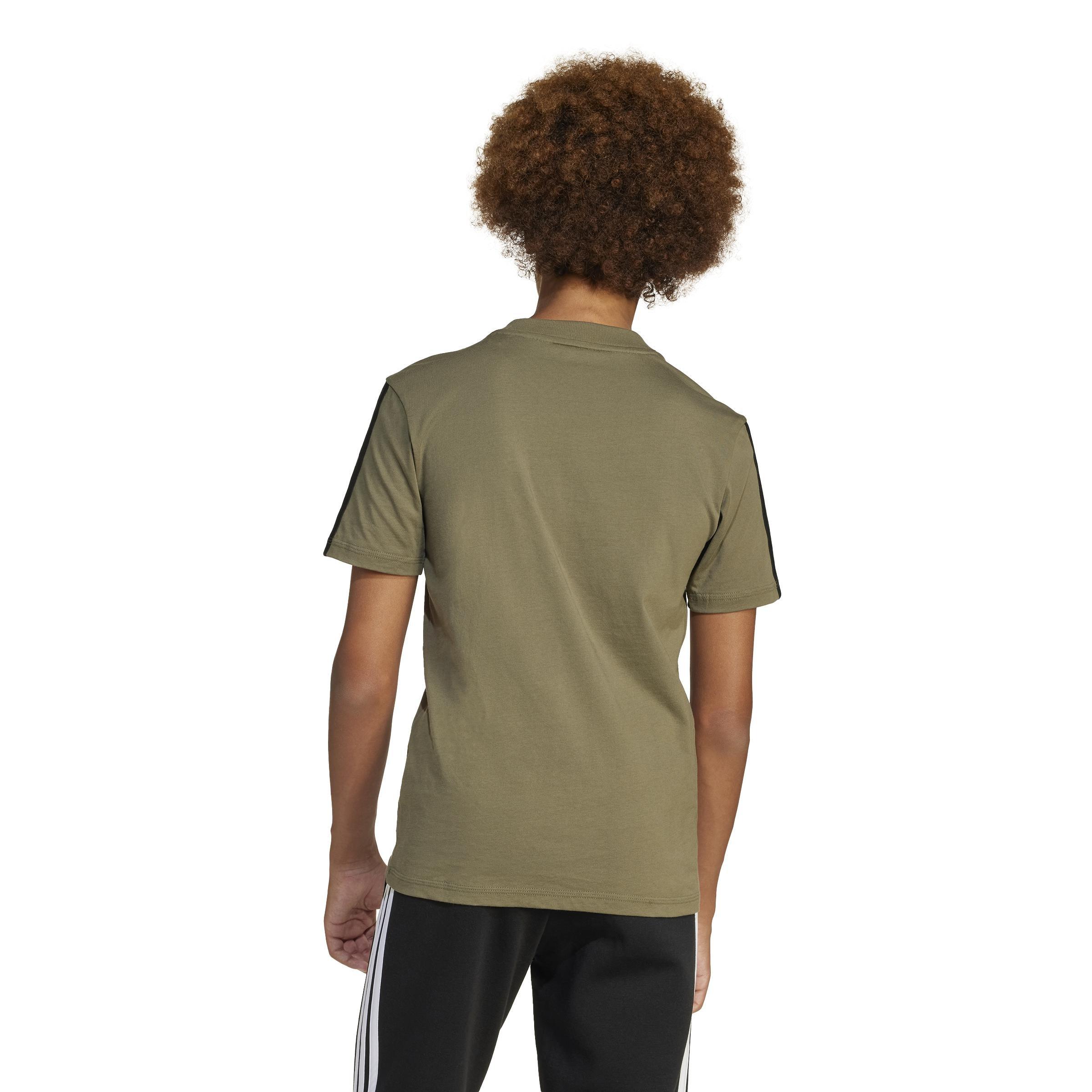 Unisex Kids Essentials Tee, Green, A701_ONE, large image number 2