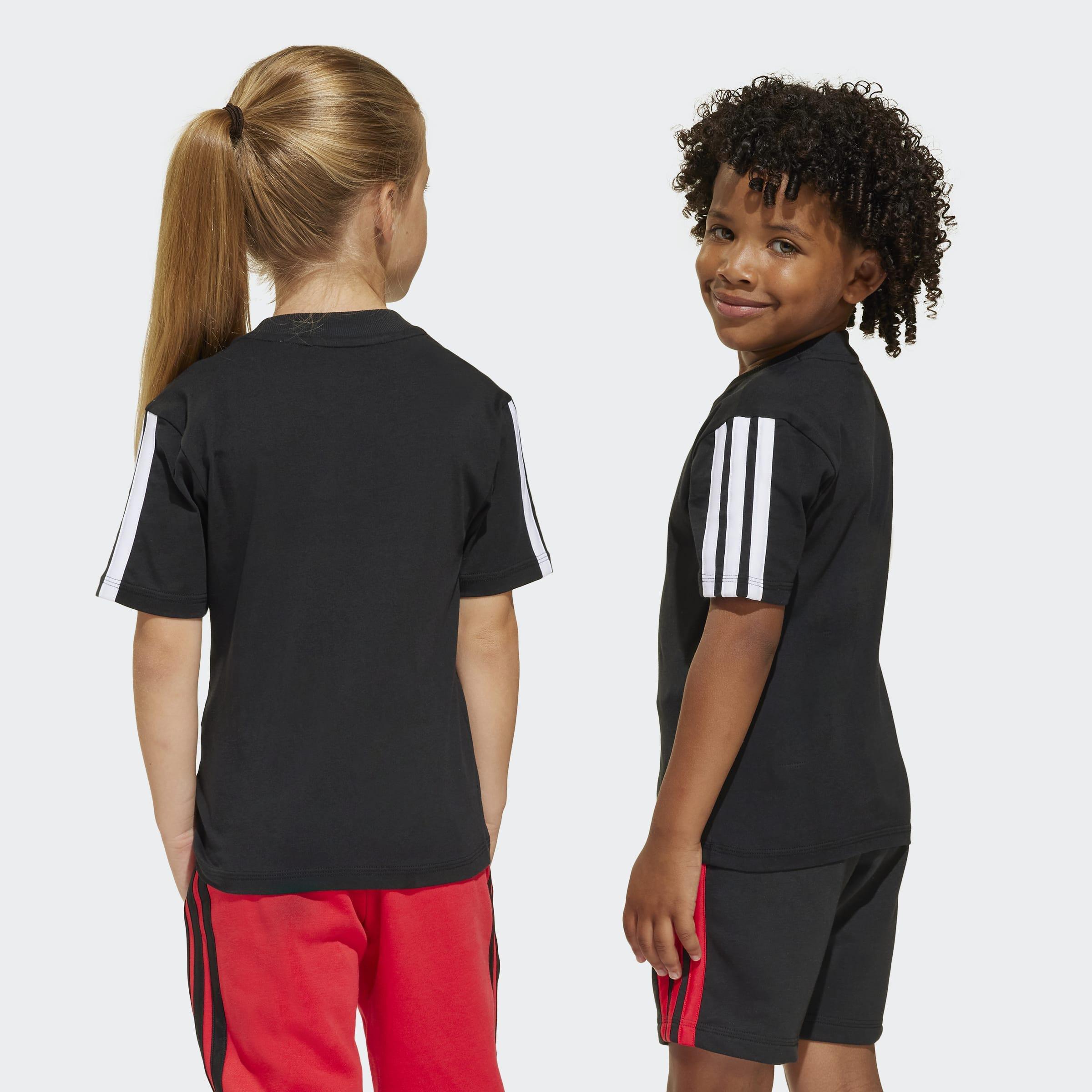 Kids Unisex Essentials T-Shirt, Black, A701_ONE, large image number 2