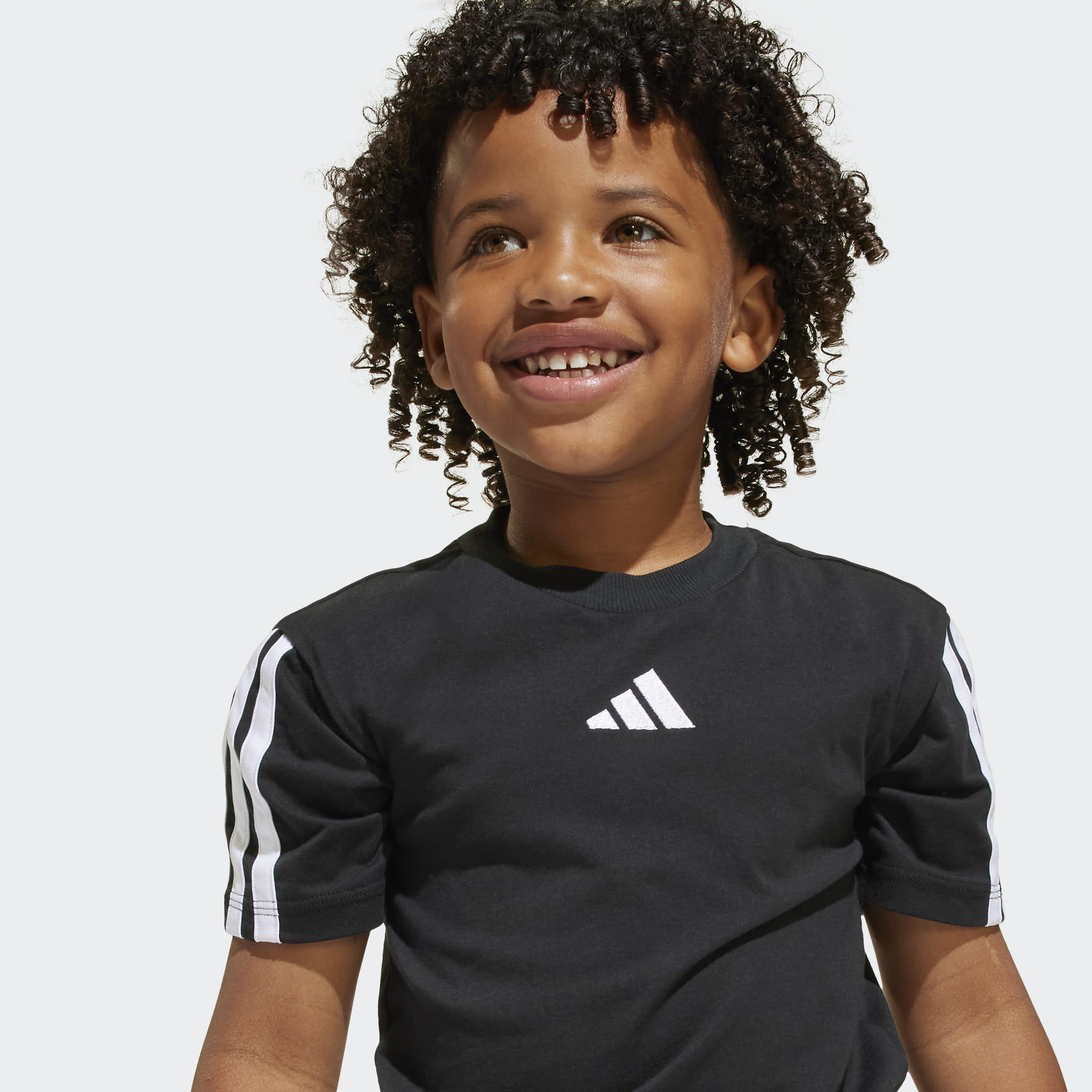 Kids Unisex Essentials T-Shirt, Black, A701_ONE, large image number 4