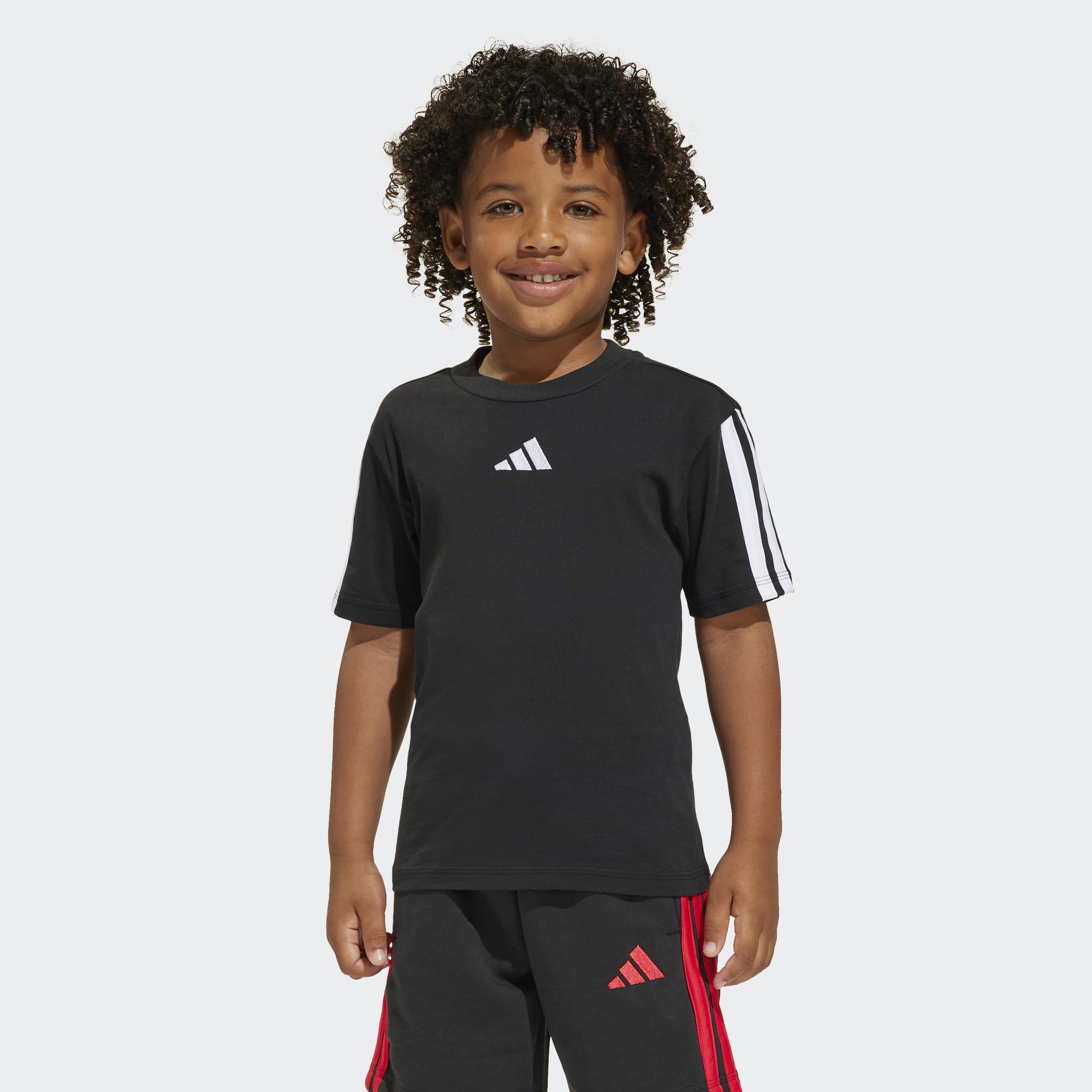 Kids Unisex Essentials T-Shirt, Black, A701_ONE, large image number 6