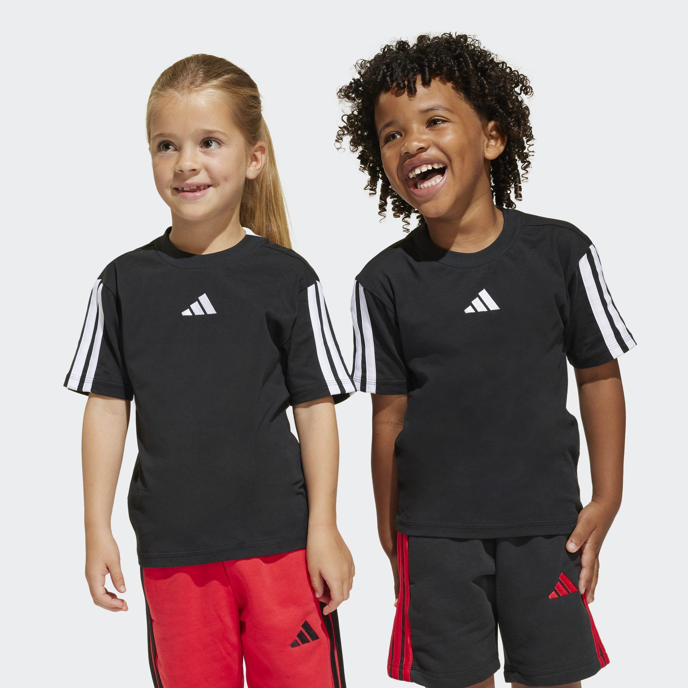 Kids Unisex Essentials T-Shirt, Black, A701_ONE, large image number 7