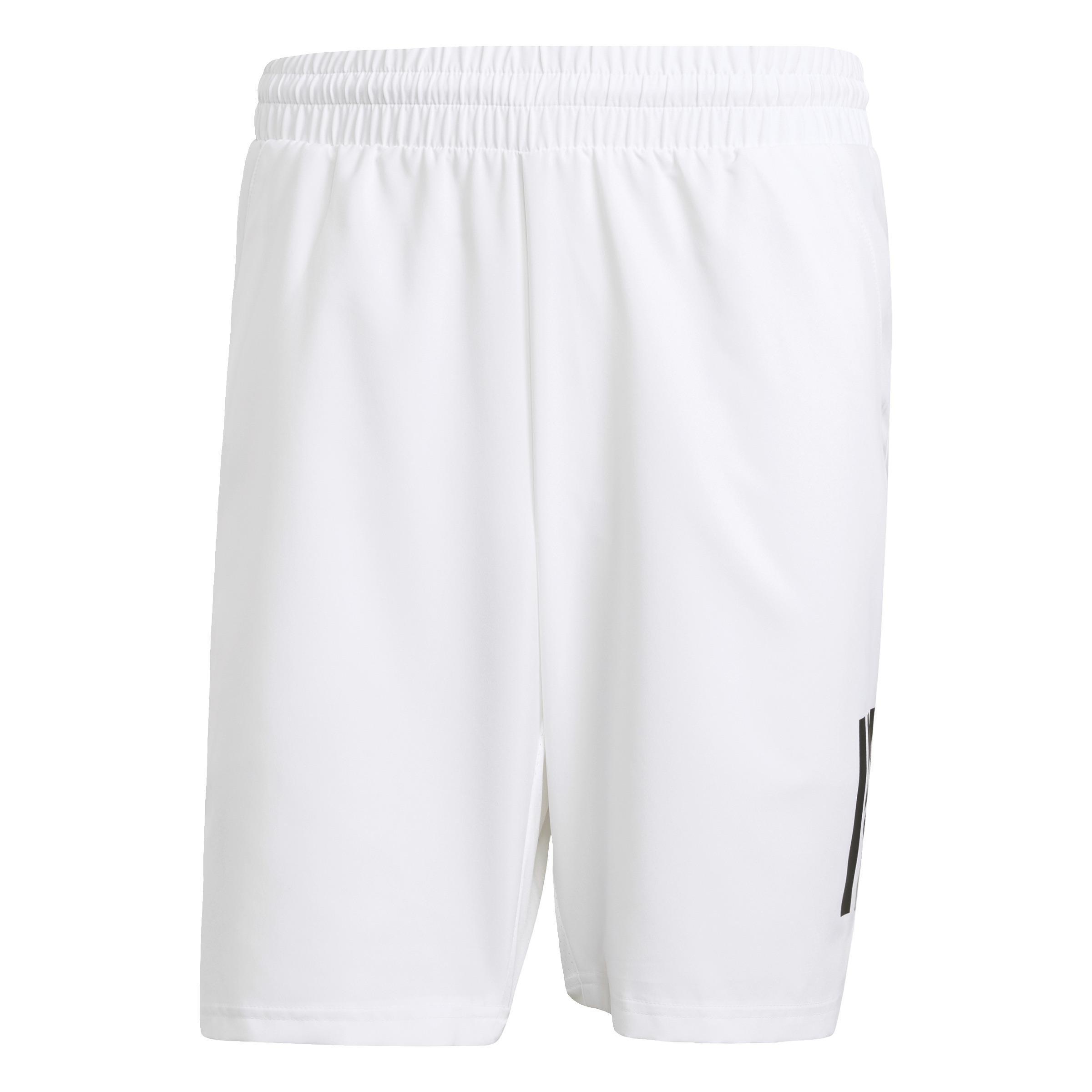 Club Tennis Climacool 3-Stripes Shorts, White, A701_ONE, large image number 0