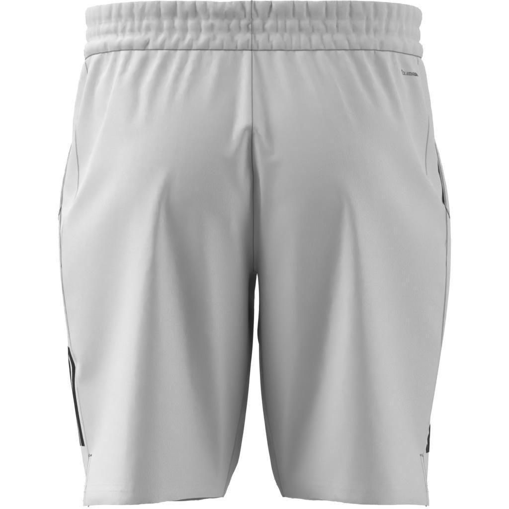 Club Tennis Climacool 3-Stripes Shorts, White, A701_ONE, large image number 6