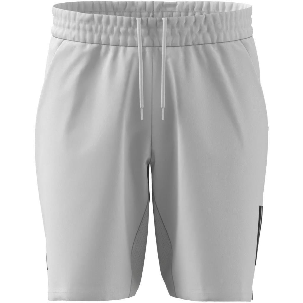 Club Tennis Climacool 3-Stripes Shorts, White, A701_ONE, large image number 7