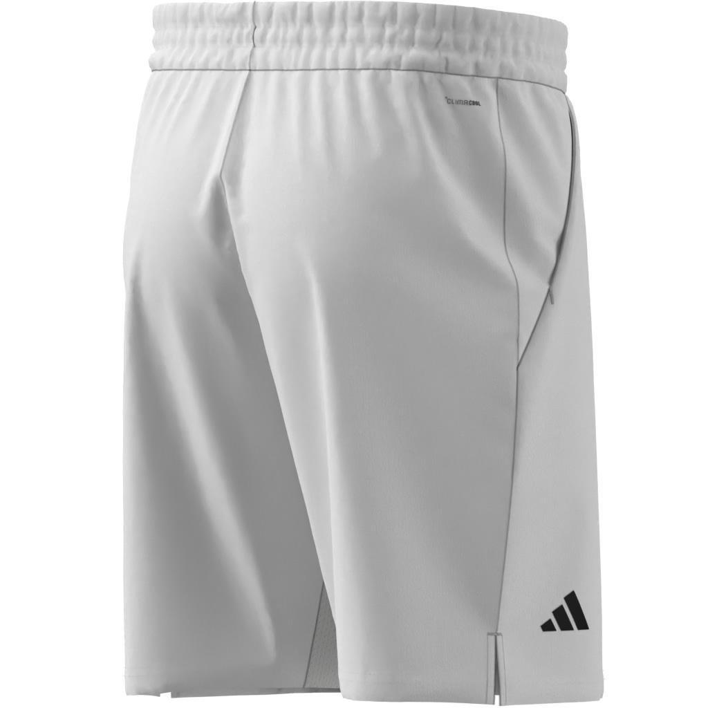 Club Tennis Climacool 3-Stripes Shorts, White, A701_ONE, large image number 8