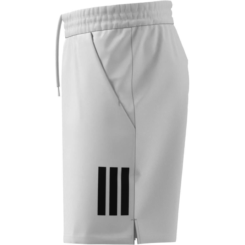 Club Tennis Climacool 3-Stripes Shorts, White, A701_ONE, large image number 11