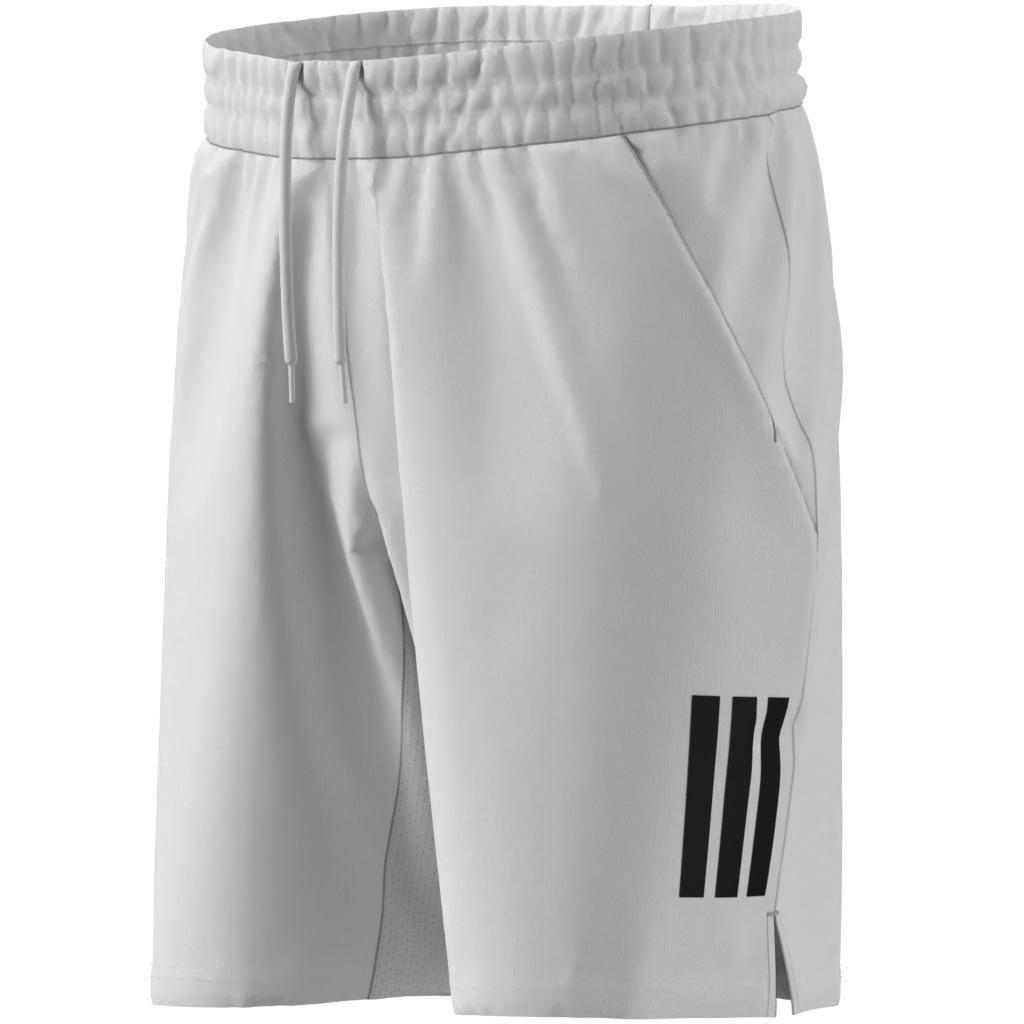 Club Tennis Climacool 3-Stripes Shorts, White, A701_ONE, large image number 13