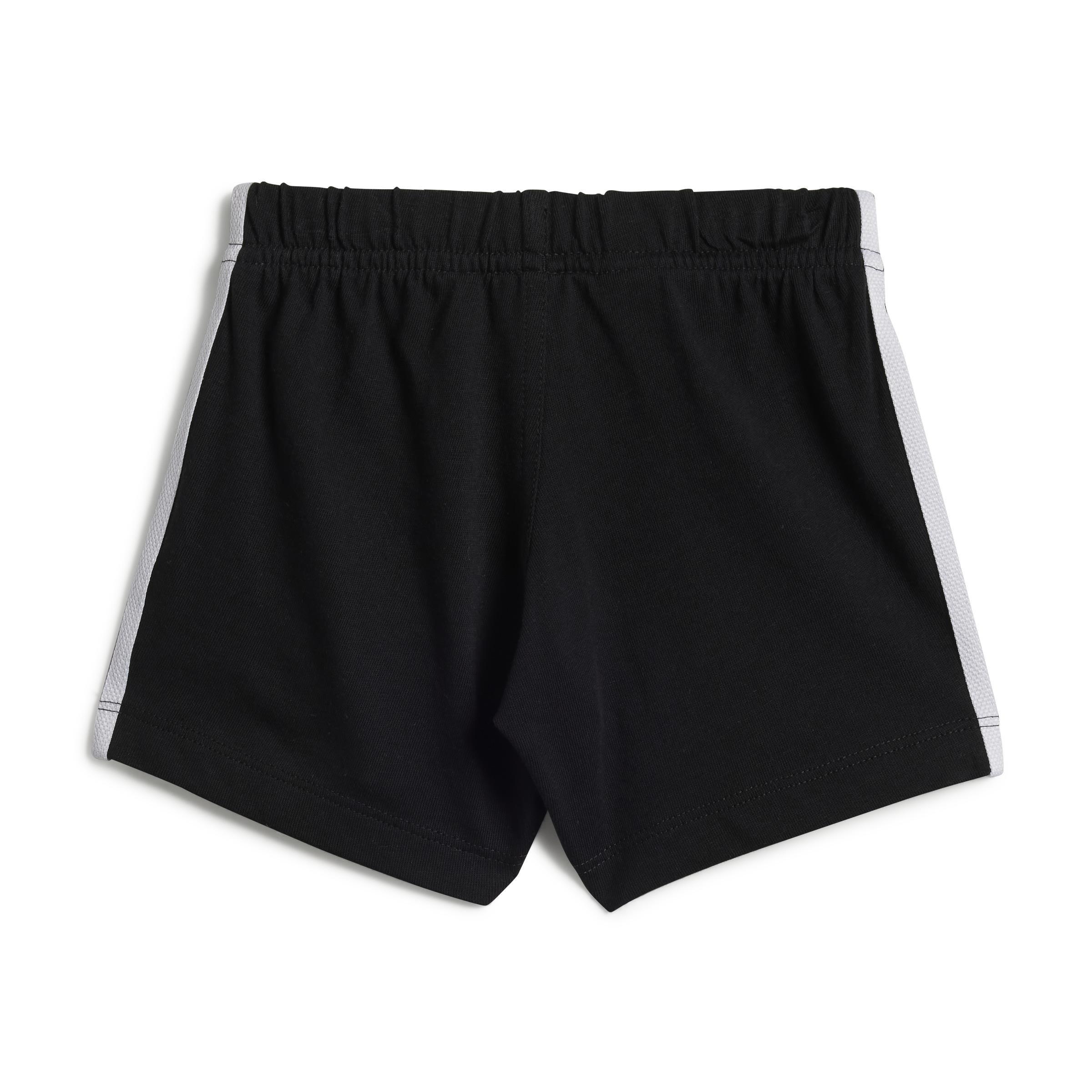 Unisex Shorts Tee Set, Black, , large image number 3