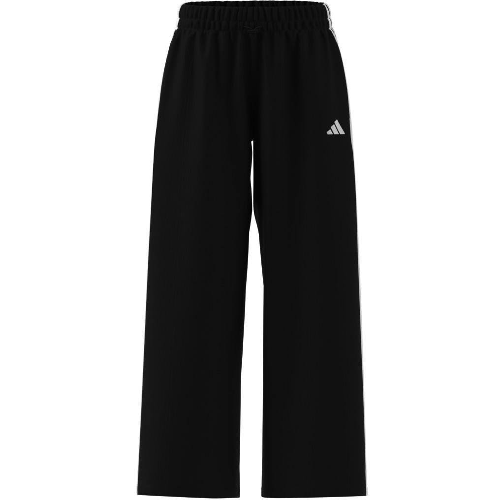 Essentials 3-Stripes Lifestyle Woven Parachute Tracksuit Bottoms, Black, A701_ONE, large image number 13