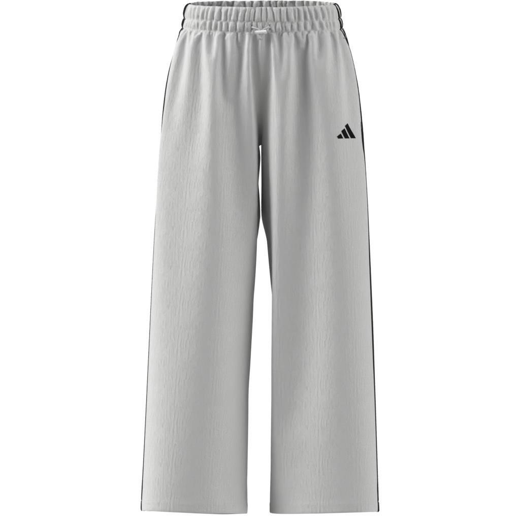 Essentials 3-Stripes Lifestyle Woven Parachute Tracksuit Bottoms, White, , large image number 11