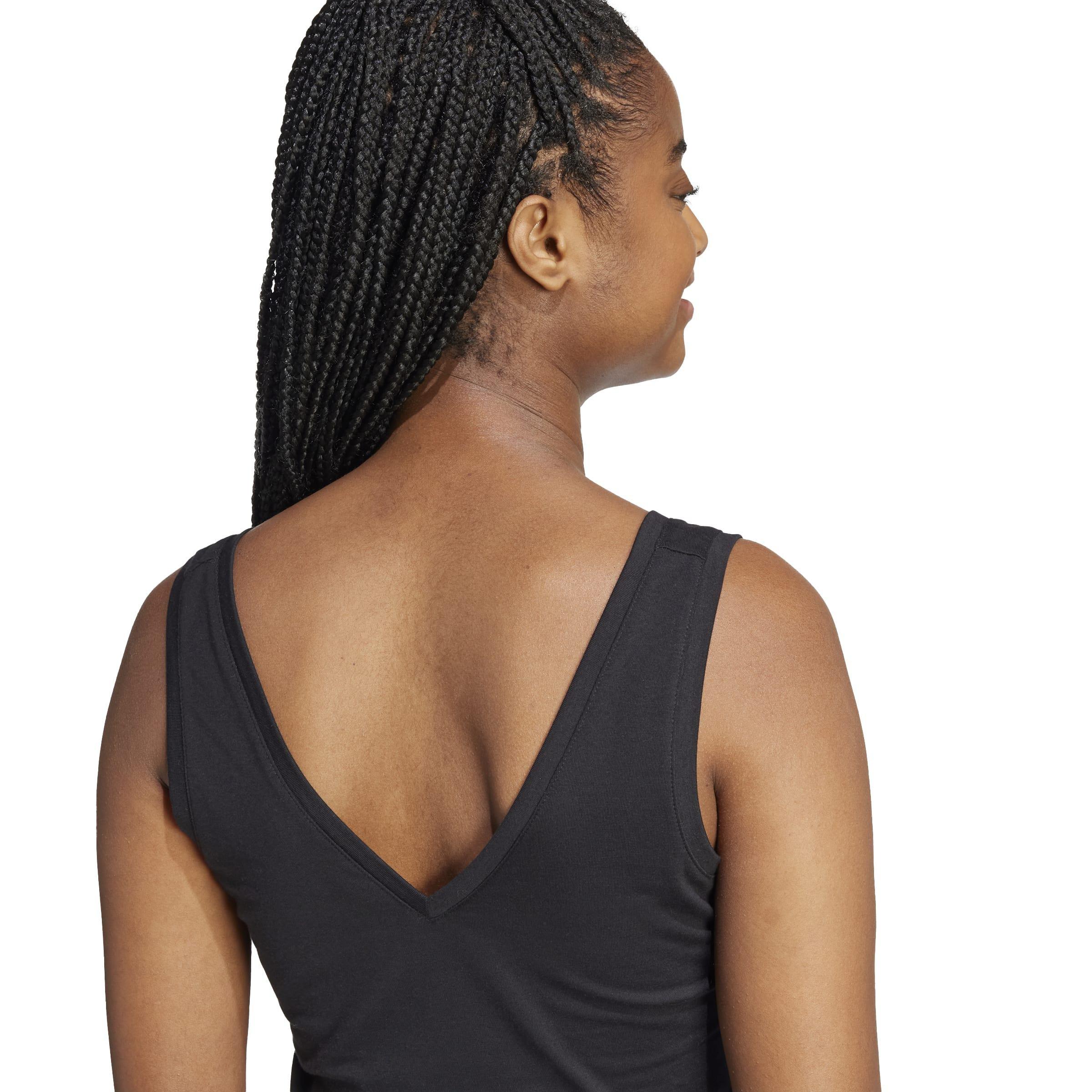 Essentials Small Logo Cotton Lifestyle Tank Top, Black, A701_ONE, large image number 2