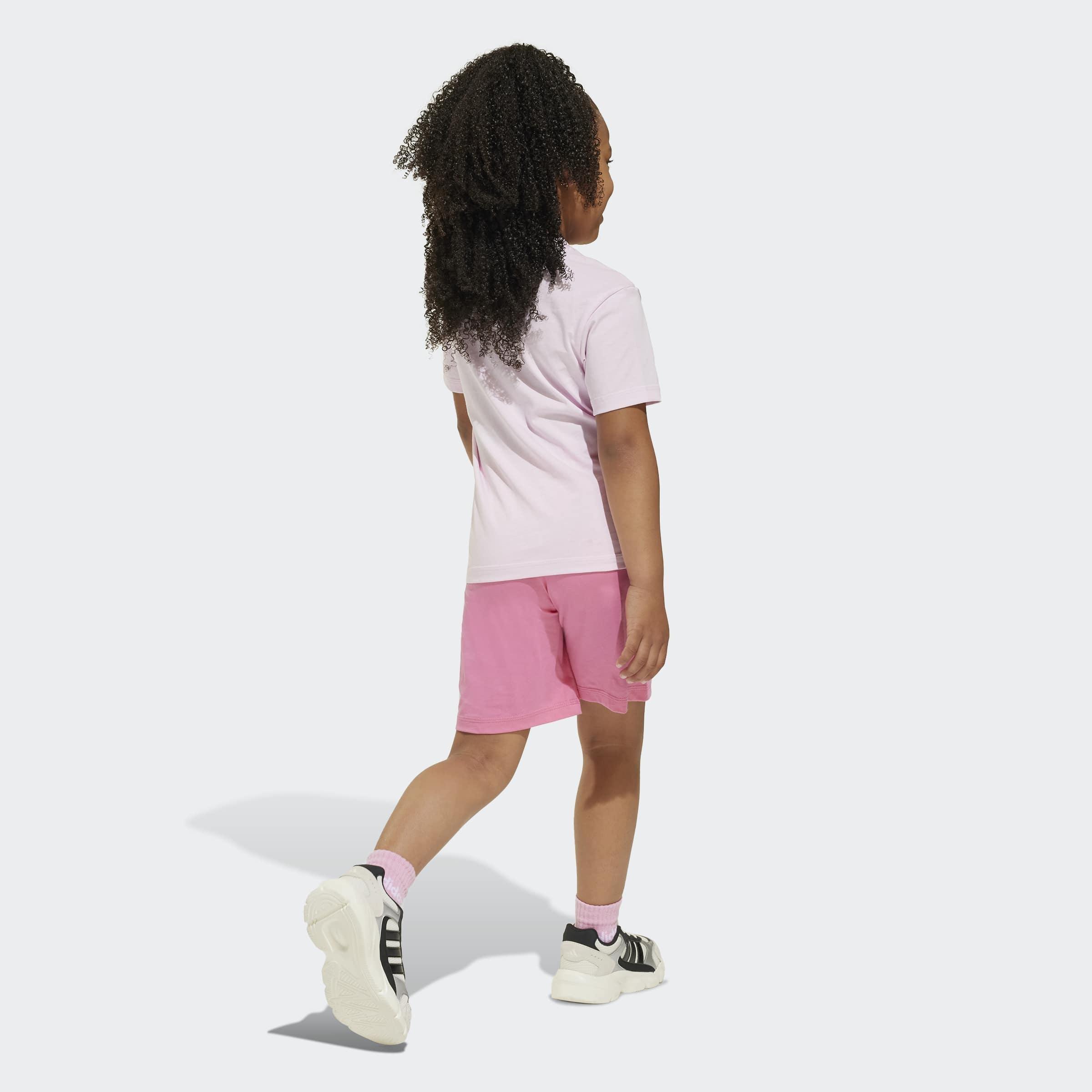 Kids Unisex Essentials T-Shirt Set, Pink, A701_ONE, large image number 0