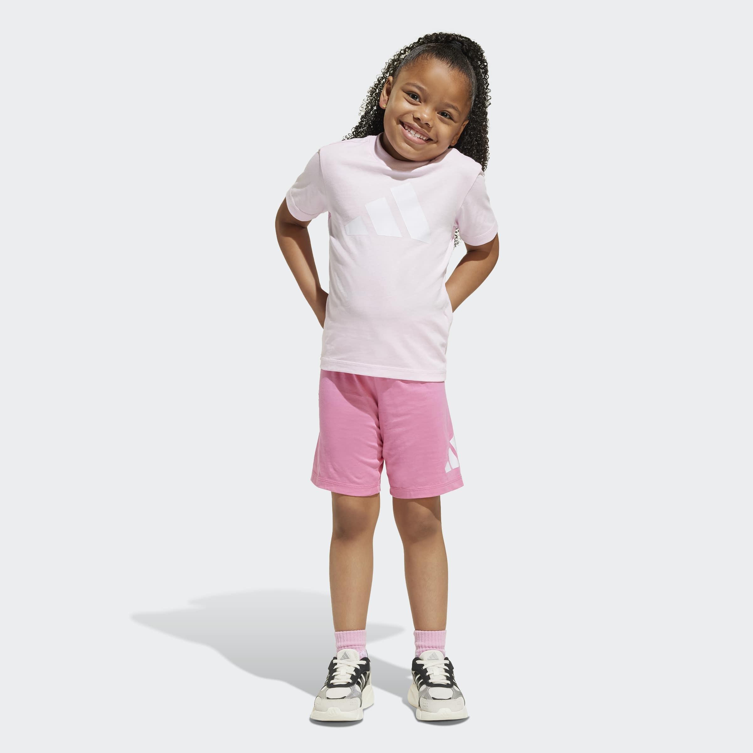 Kids Unisex Essentials T-Shirt Set, Pink, A701_ONE, large image number 8
