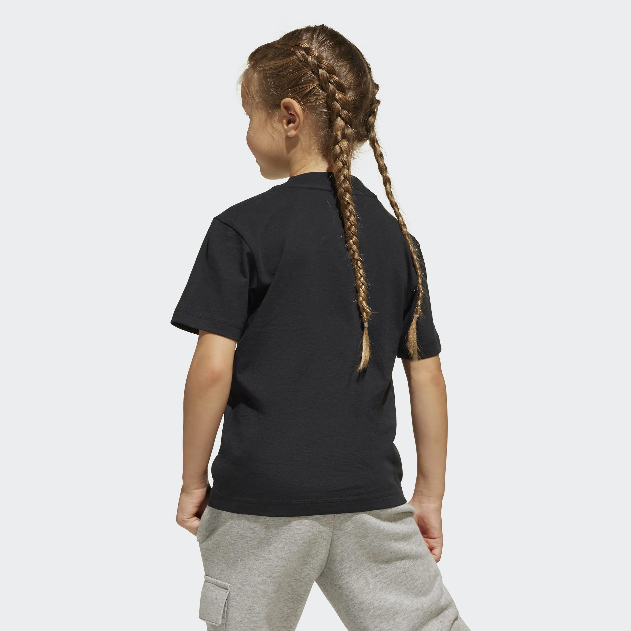 Kids Unisex Essentials T-Shirt, Black