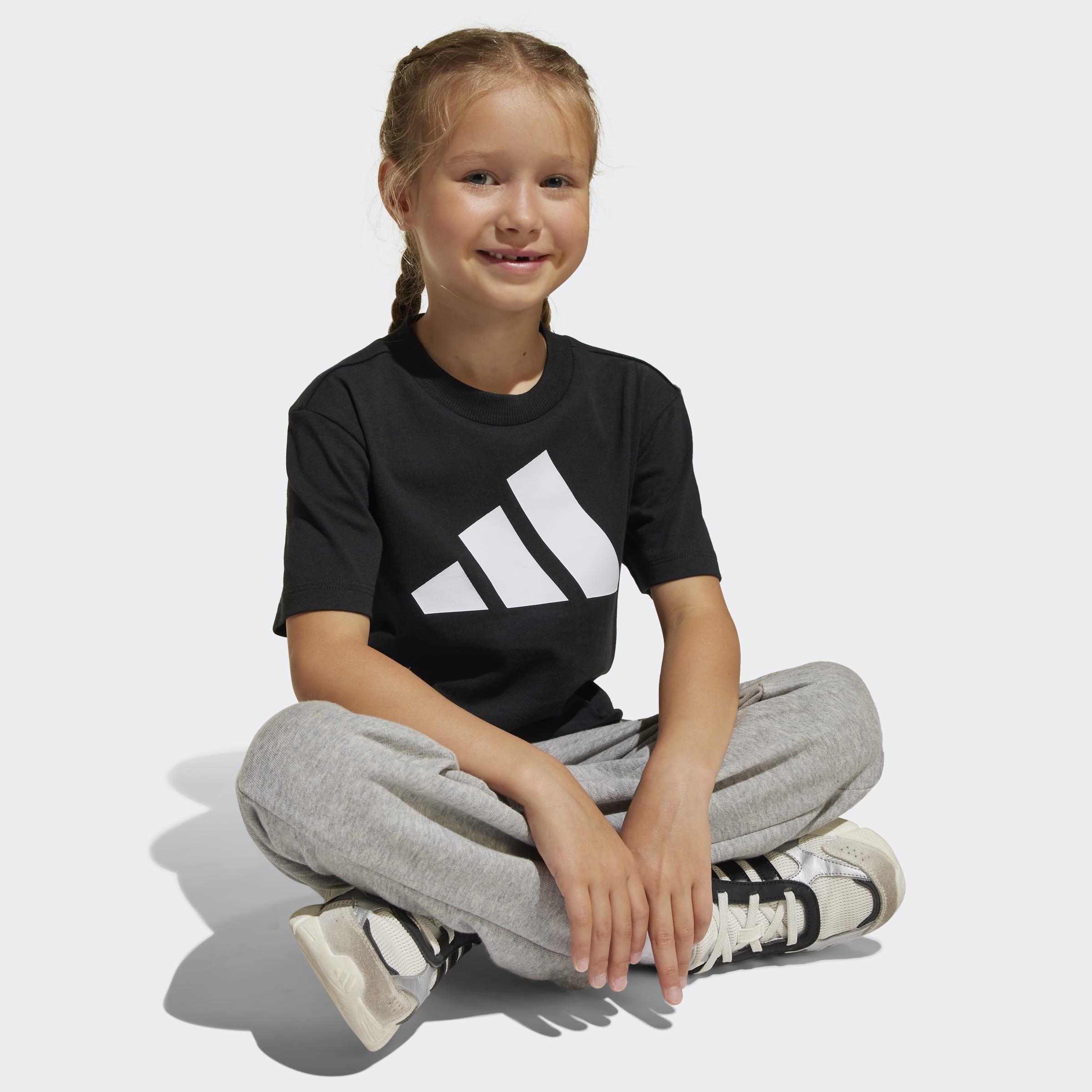 Kids Unisex Essentials T-Shirt, Black, A701_ONE, large image number 3