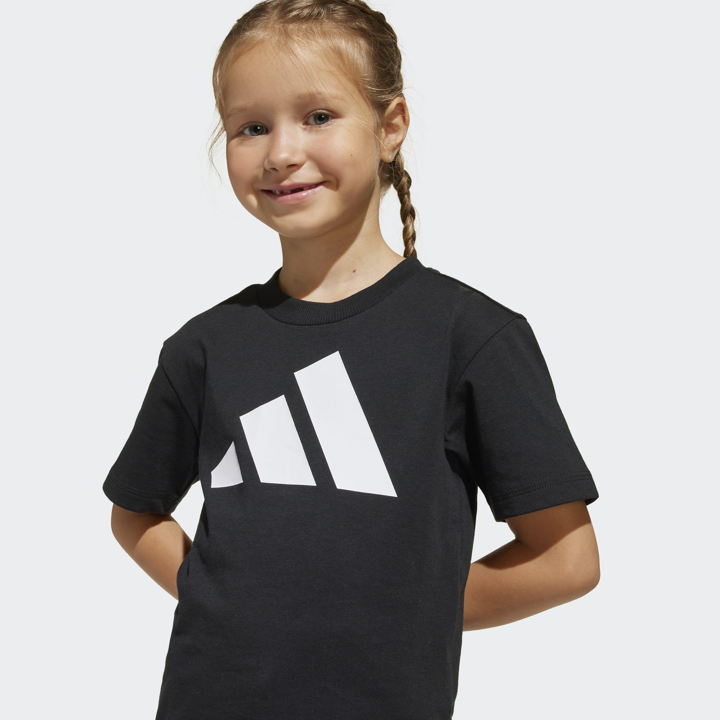 Kids Unisex Essentials T-Shirt, Black, A701_ONE, large image number 4