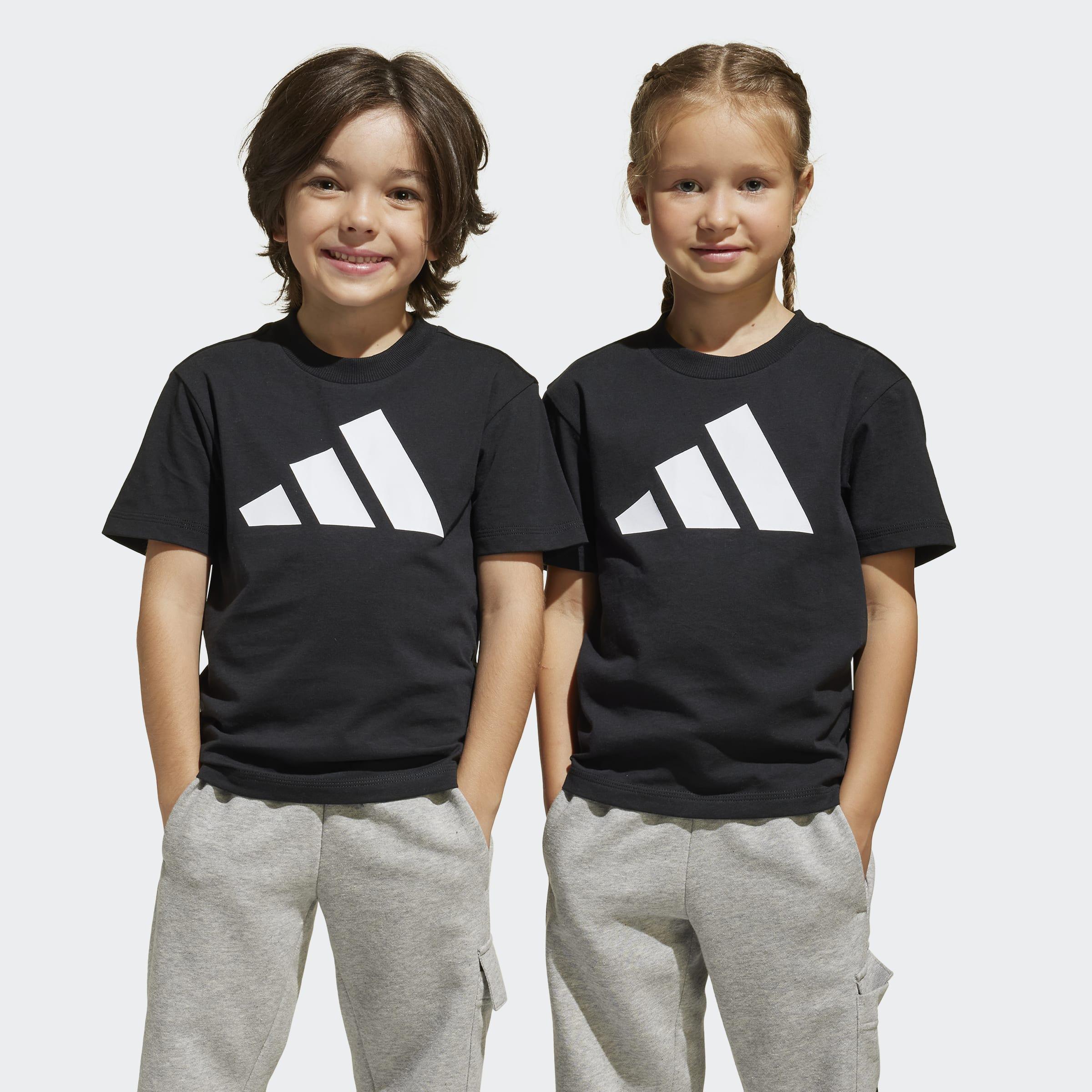 Kids Unisex Essentials T-Shirt, Black, A701_ONE, large image number 6
