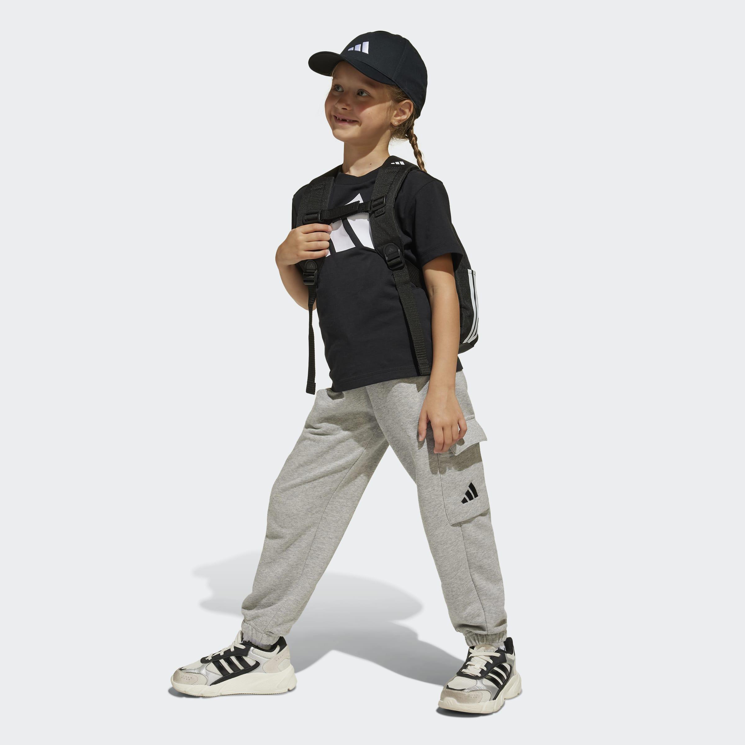 Kids Unisex Essentials T-Shirt, Black, A701_ONE, large image number 7
