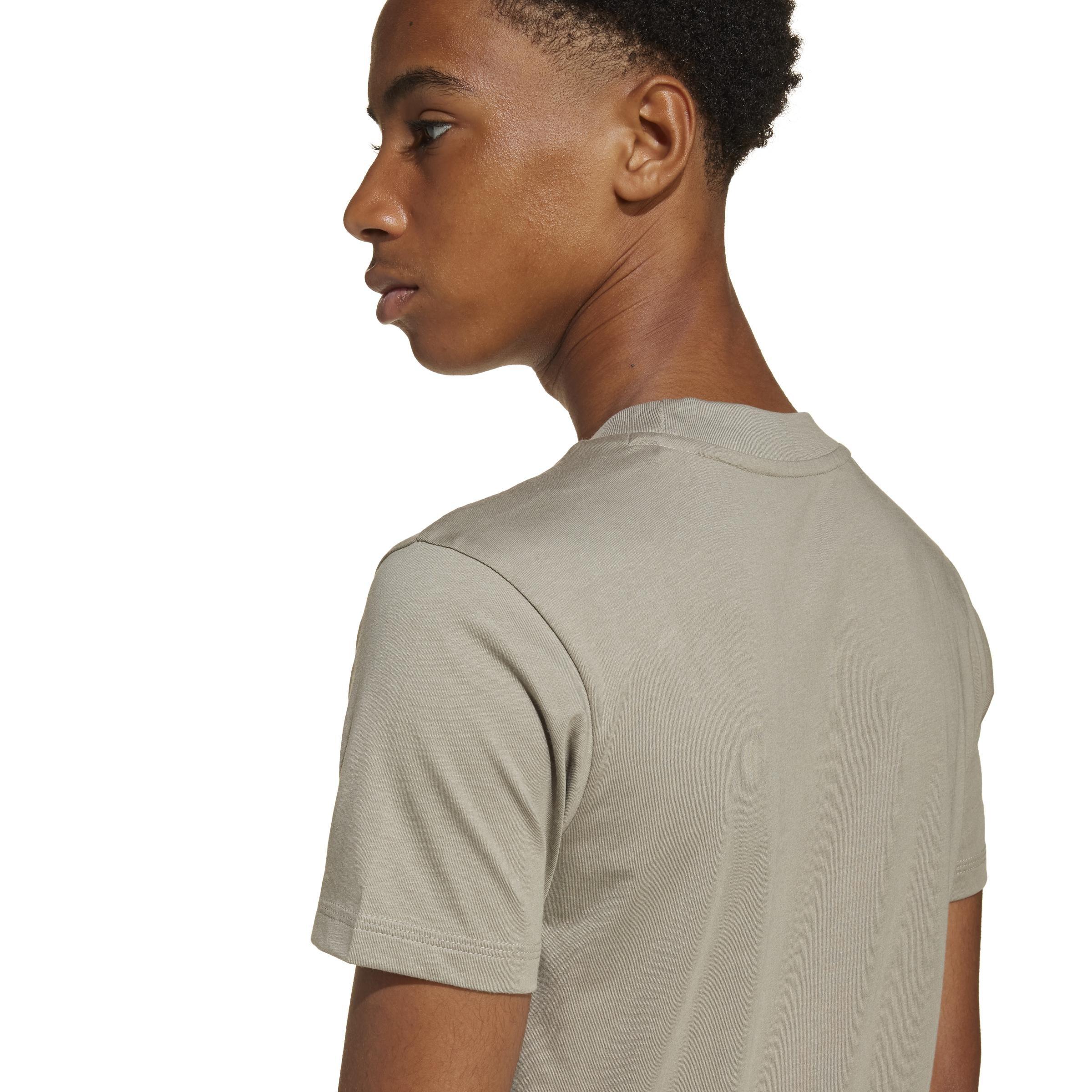 Unisex Kids Essentials T-Shirt, Beige, A701_ONE, large image number 4