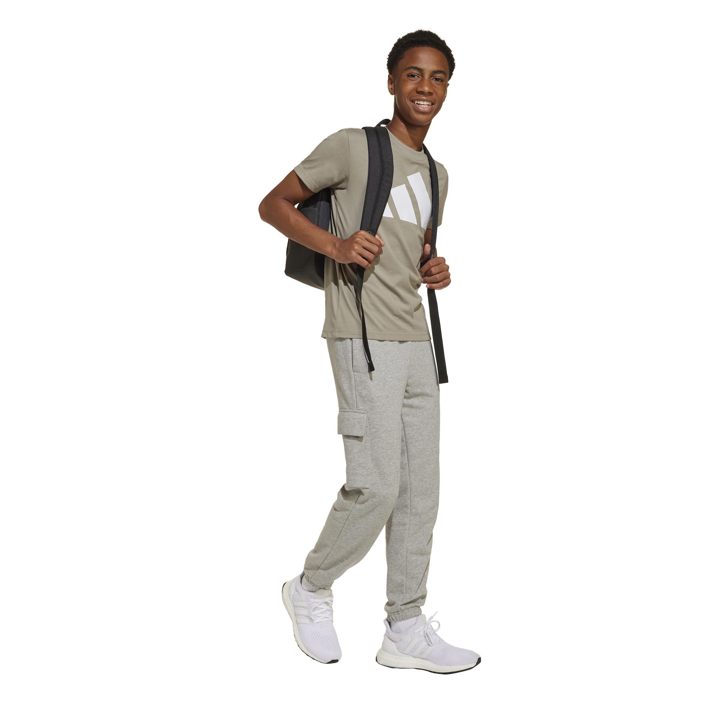 Unisex Kids Essentials T-Shirt, Beige, A701_ONE, large image number 6