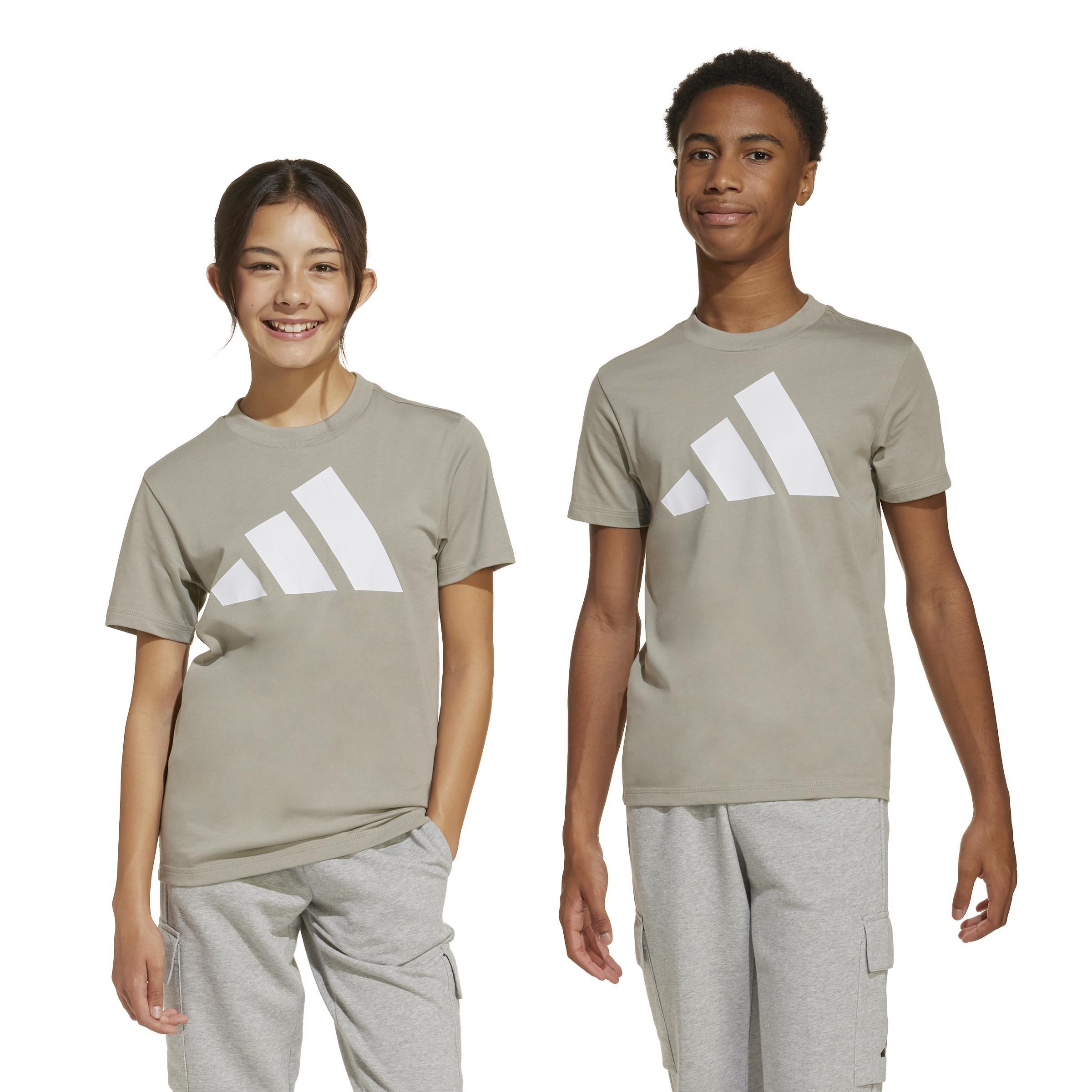 Unisex Kids Essentials T-Shirt, Beige, A701_ONE, large image number 9