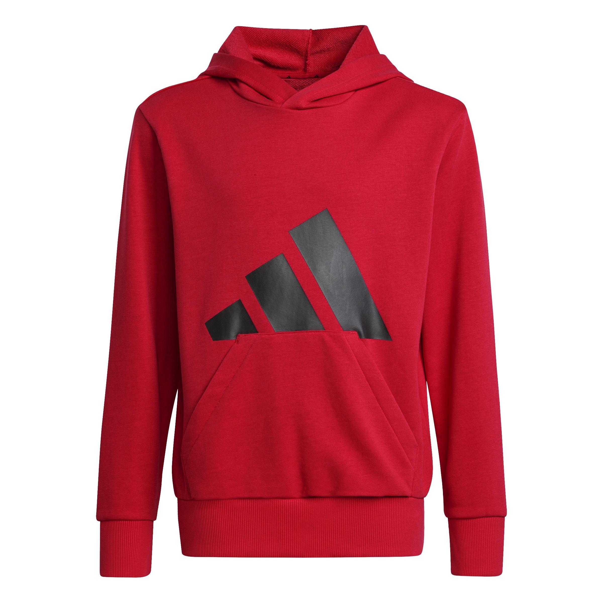 Unisex Kids Essentials Hoodie, Red, , large image number 0